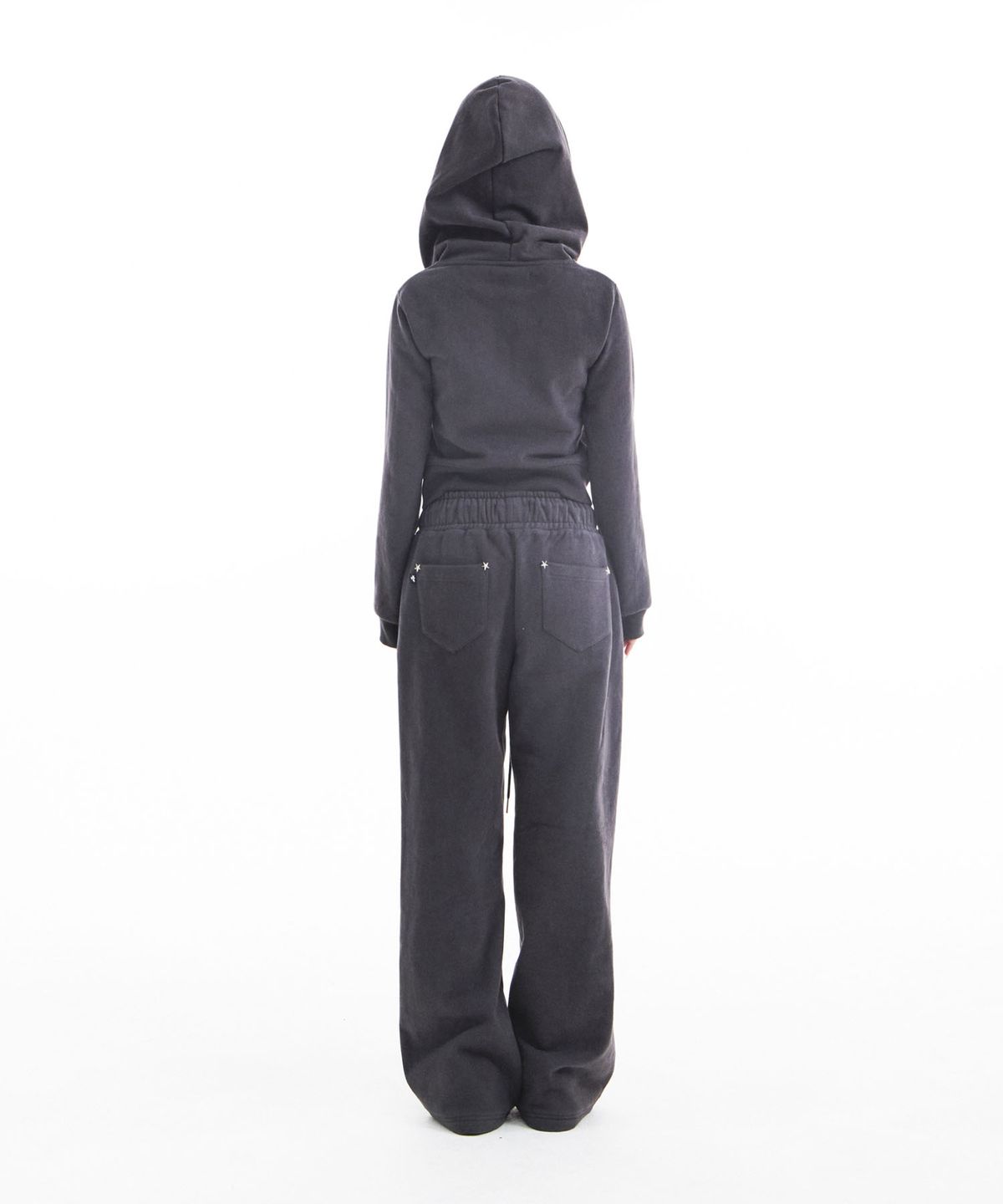 시데라(SIDERA) Star Stud Pants [double-fleece 양기모/Deep Gray]