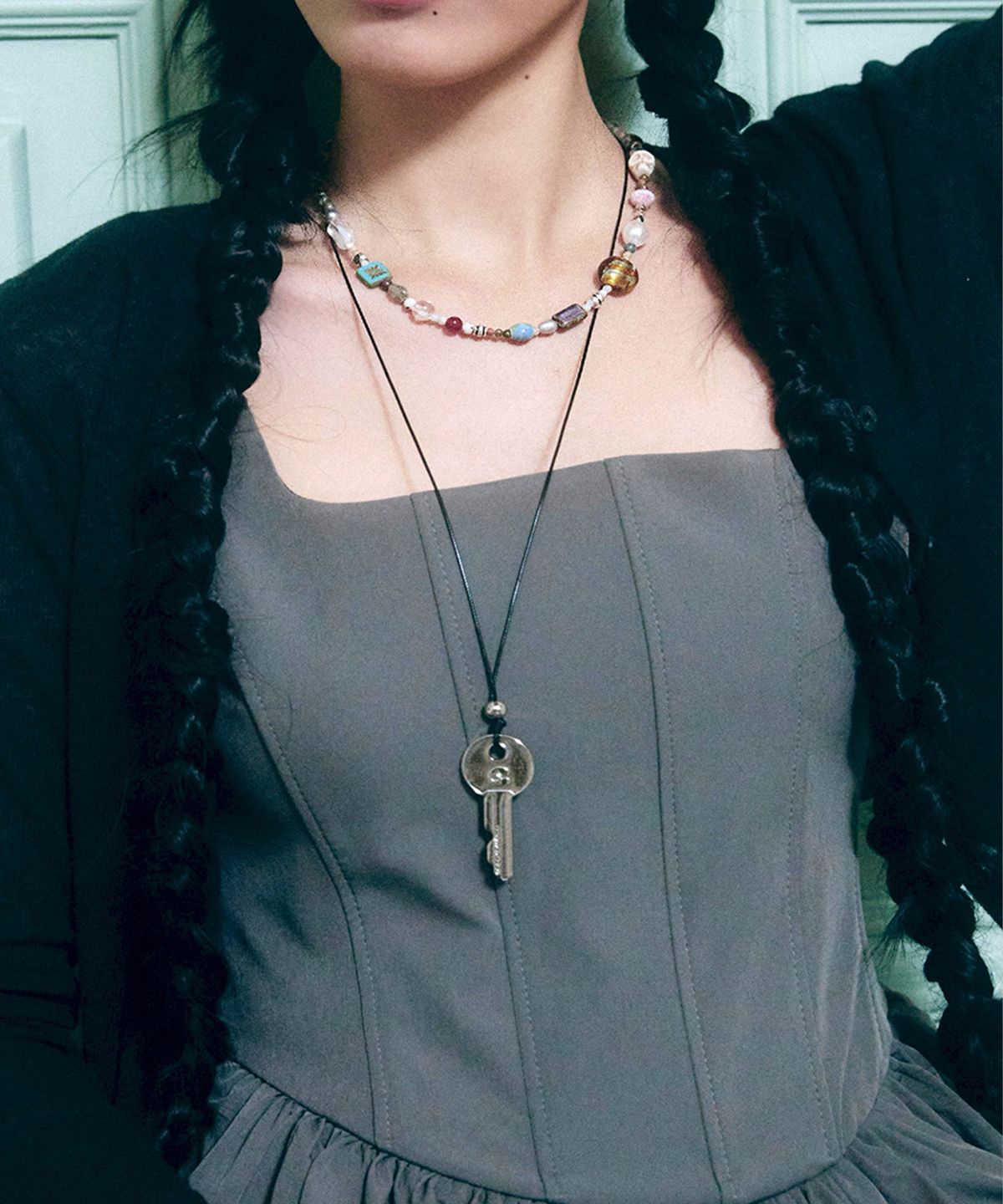 코지웨이브클럽(COZYWAVECLUB) MASTER KEY NECKLACE