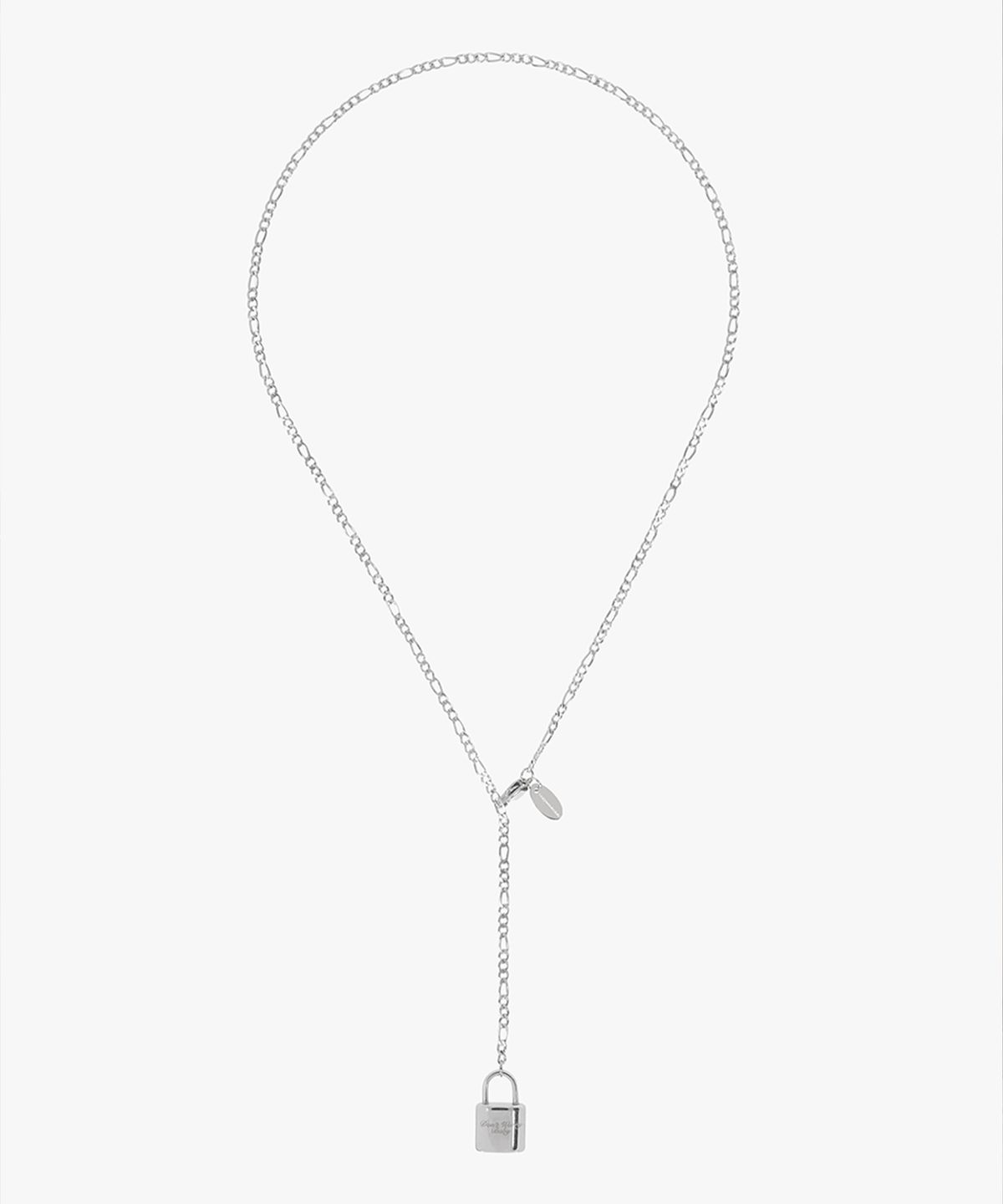 코지웨이브클럽(COZYWAVECLUB) THE LOCK DROP NECKLACE