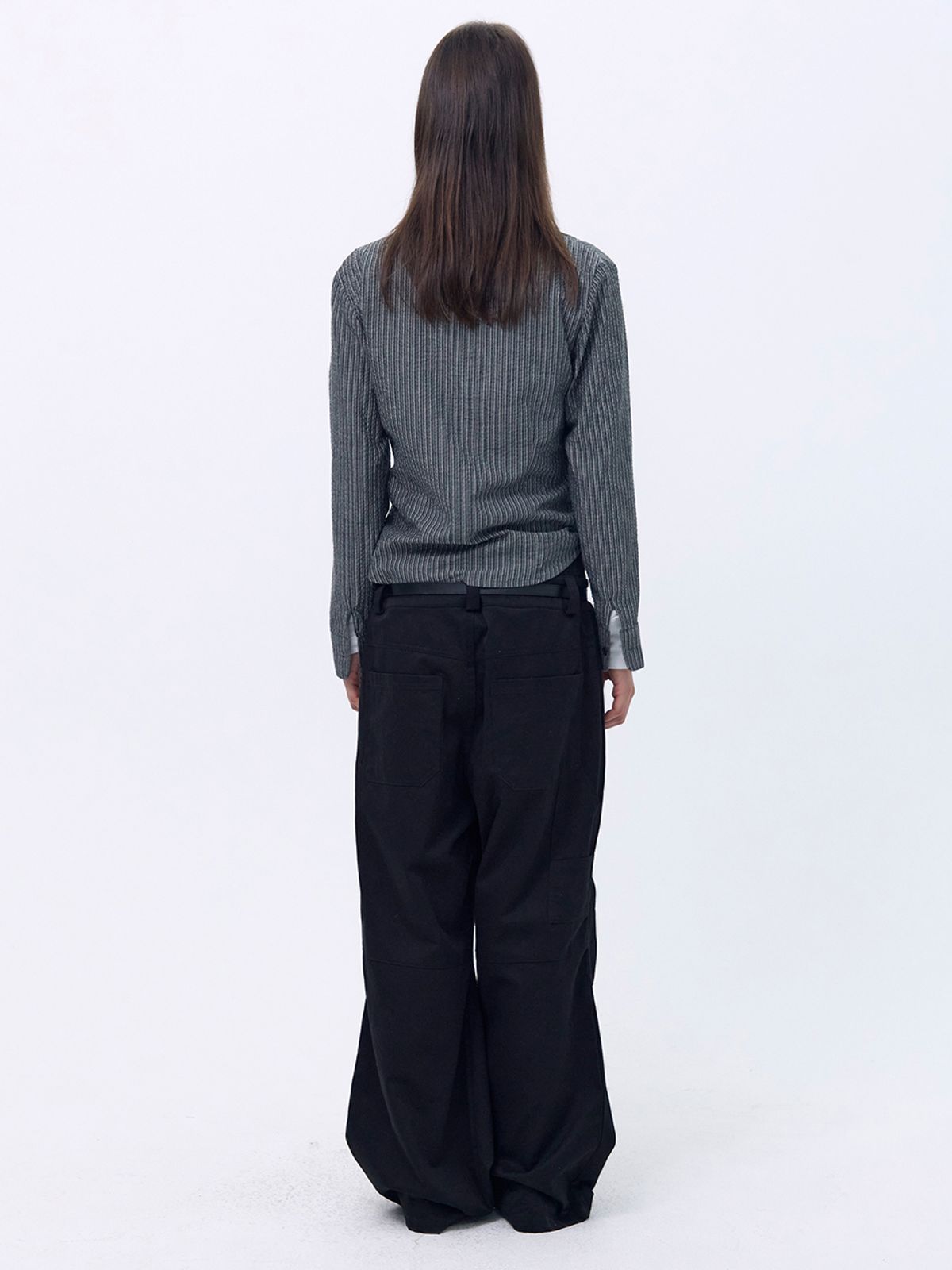 세릭(CERRIC) Double Waist Pants _ Black
