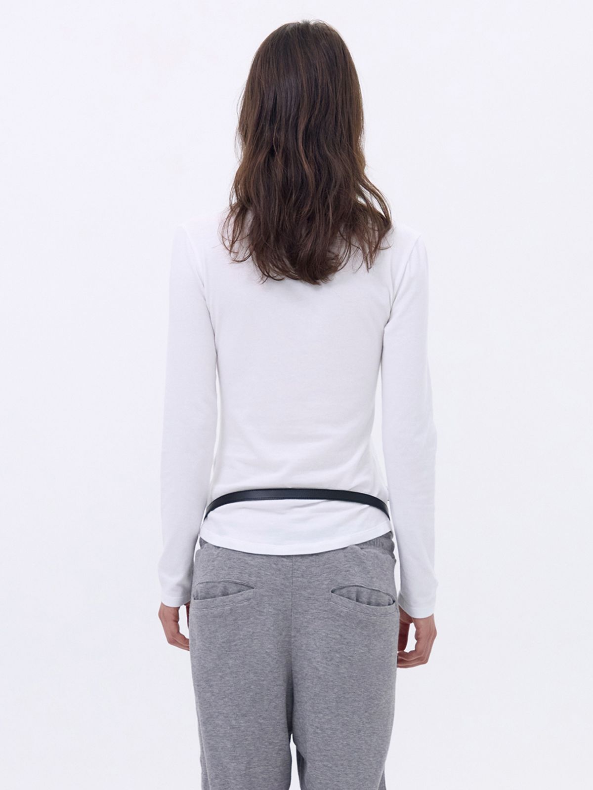 세릭(CERRIC) Button Layered Top _ White