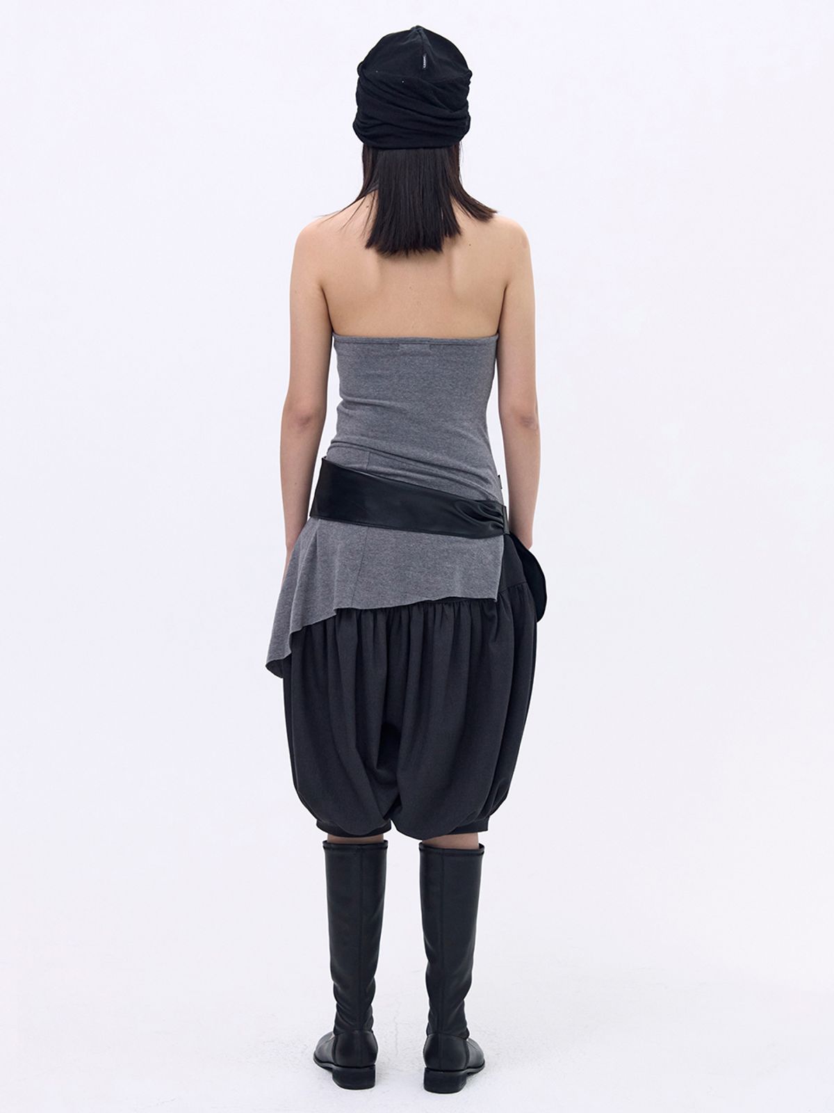 세릭(CERRIC) Half Balloon Pants _ Charcoal