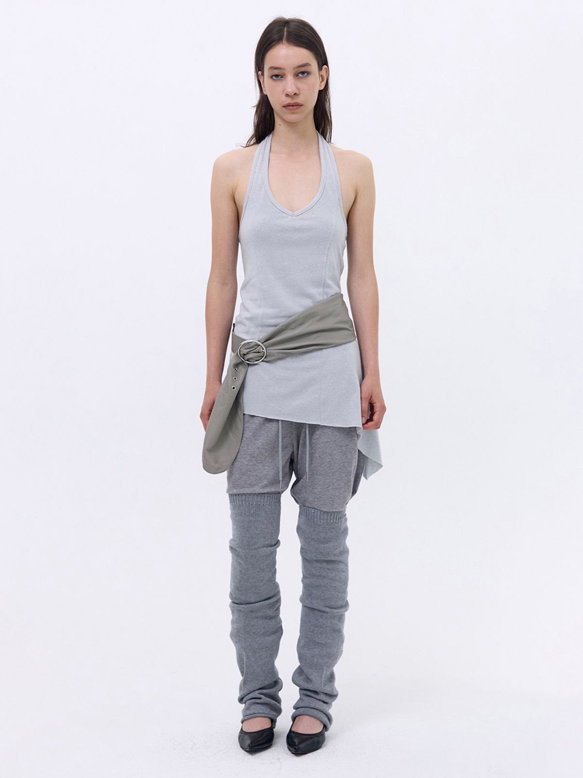 세릭(CERRIC) Knit Leg Warmer _ Gray