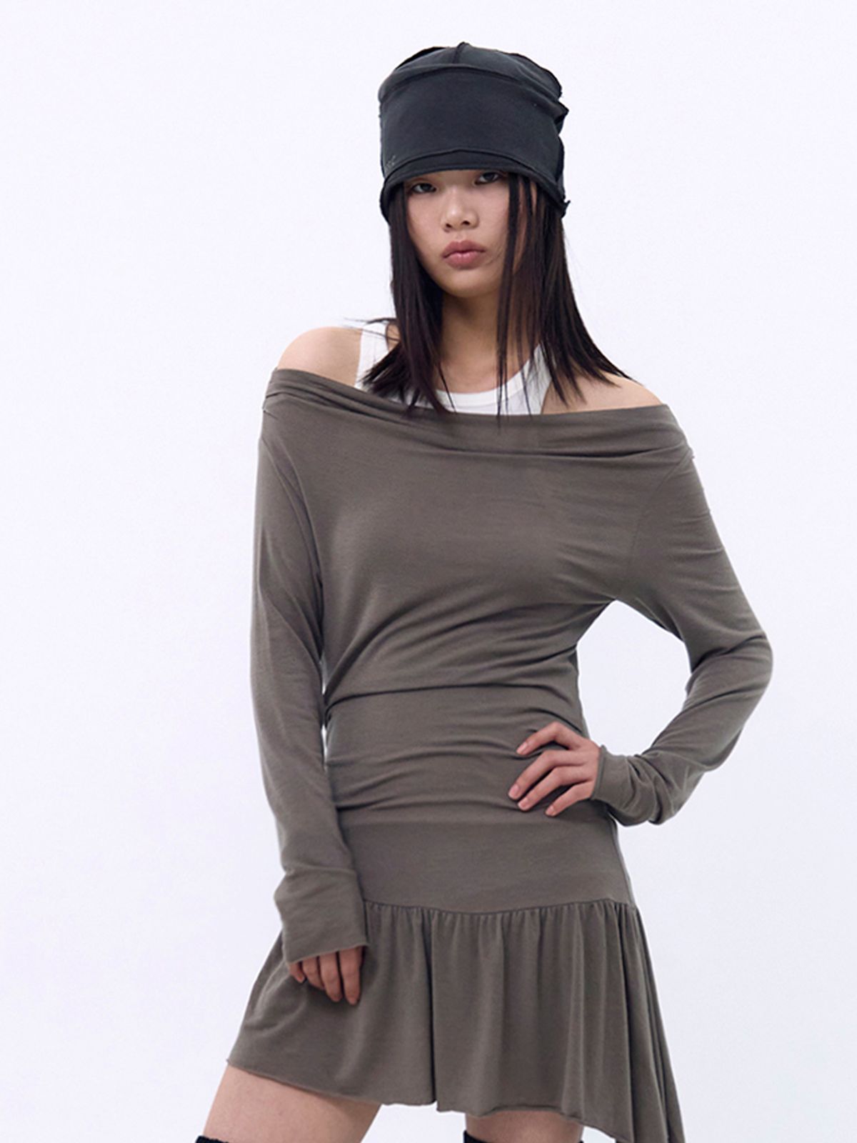 세릭(CERRIC) Terry Beanie _ Charcoal