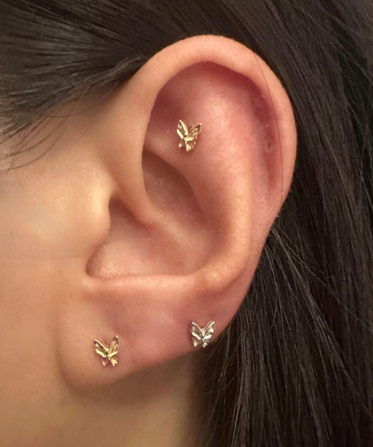 라피씬(LA PISCINE) Butterfly piercing (single)