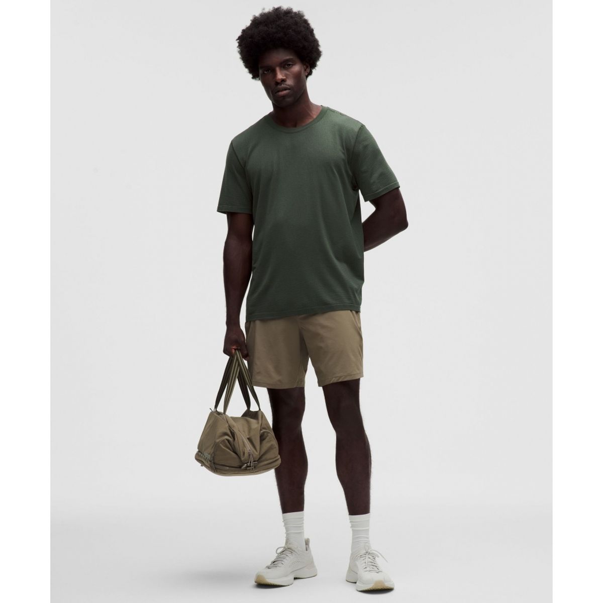 룰루레몬(LULULEMON) 메탈 벤트 테크 릴랙스 핏 숏슬리브 셔츠  SYEG DPFT
