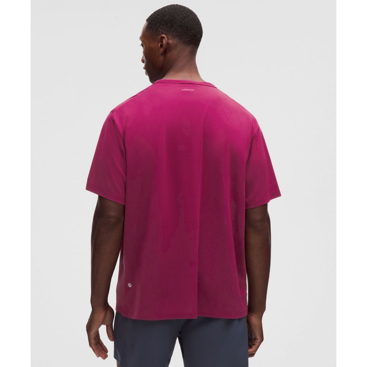 룰루레몬(LULULEMON) 마일 메이커 메쉬 숏슬리브 셔츠 *런 그래픽  RARV