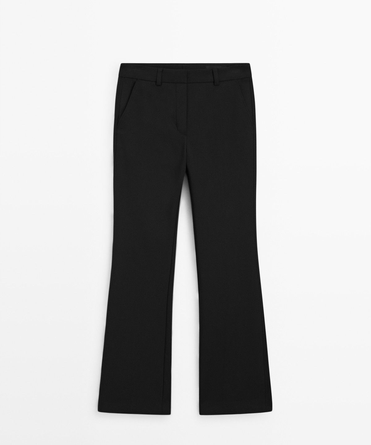 마시모두띠(MASSIMO DUTTI) 테크니컬 플레어 핏 팬츠