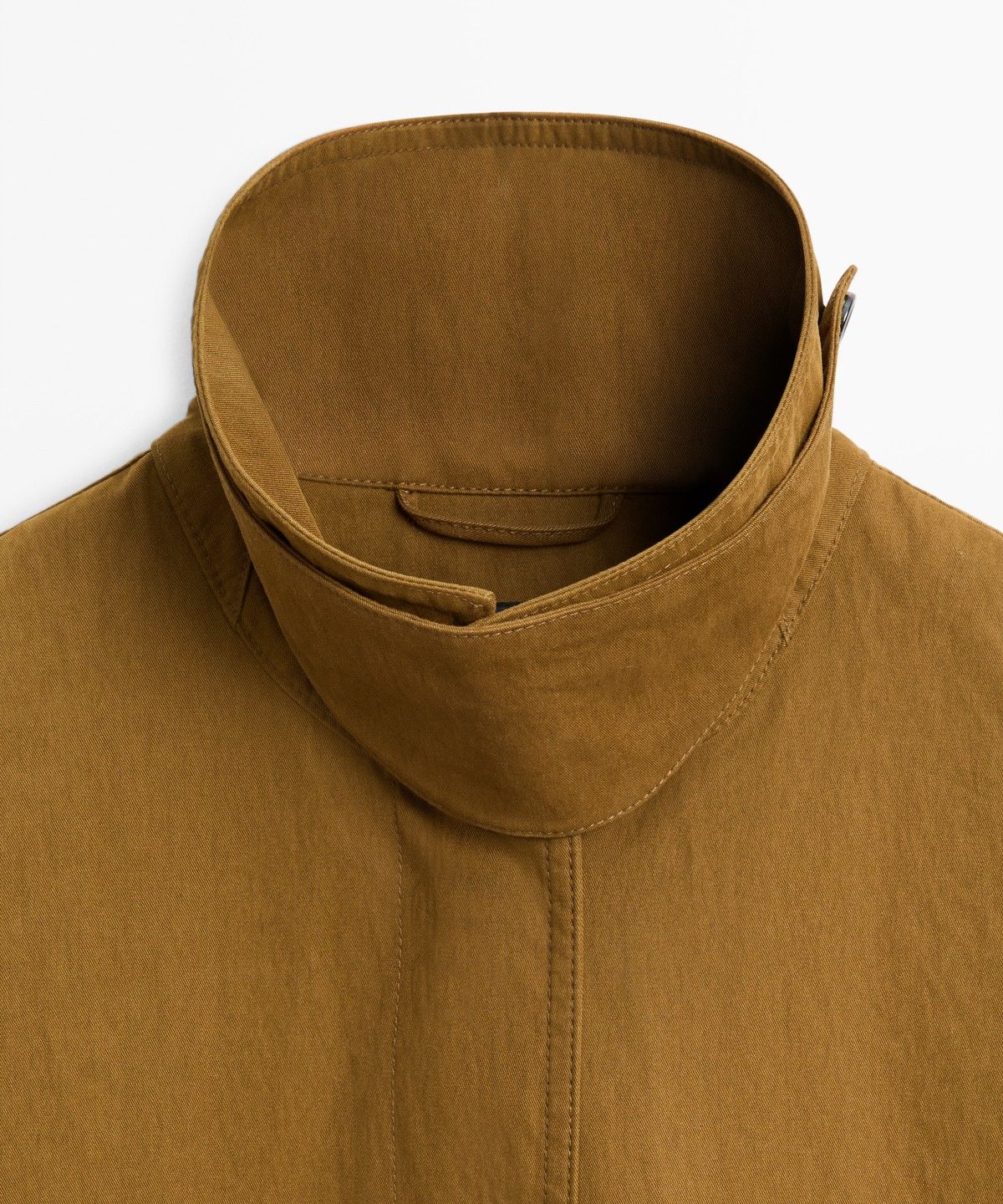 마시모두띠(MASSIMO DUTTI) 버튼 탭 칼라 케이프 자켓
