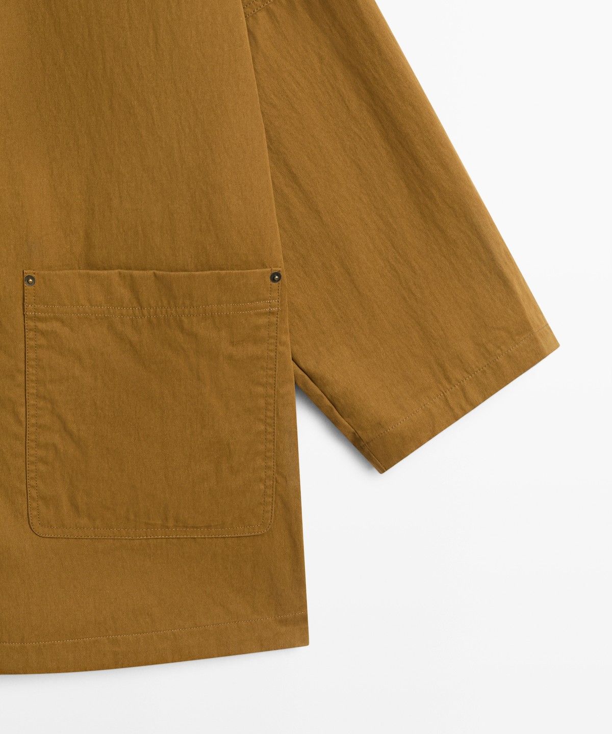 마시모두띠(MASSIMO DUTTI) 버튼 탭 칼라 케이프 자켓