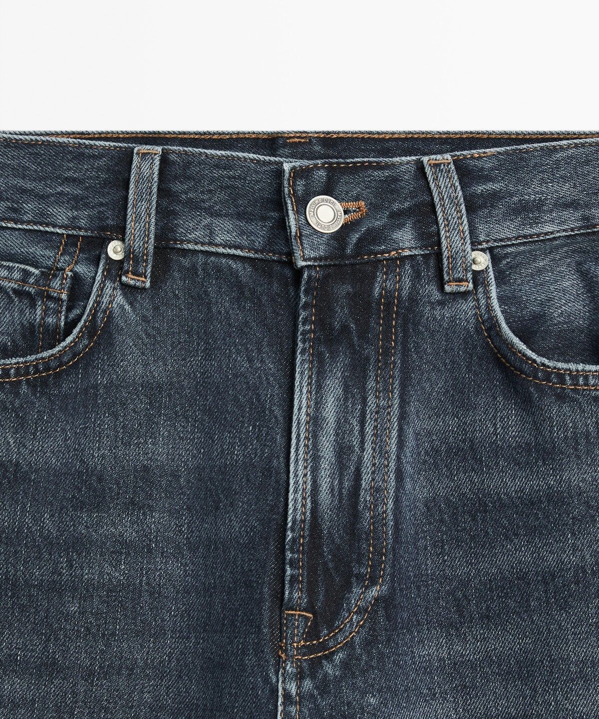 마시모두띠(MASSIMO DUTTI) 하이라이즈 와이드 레그 진