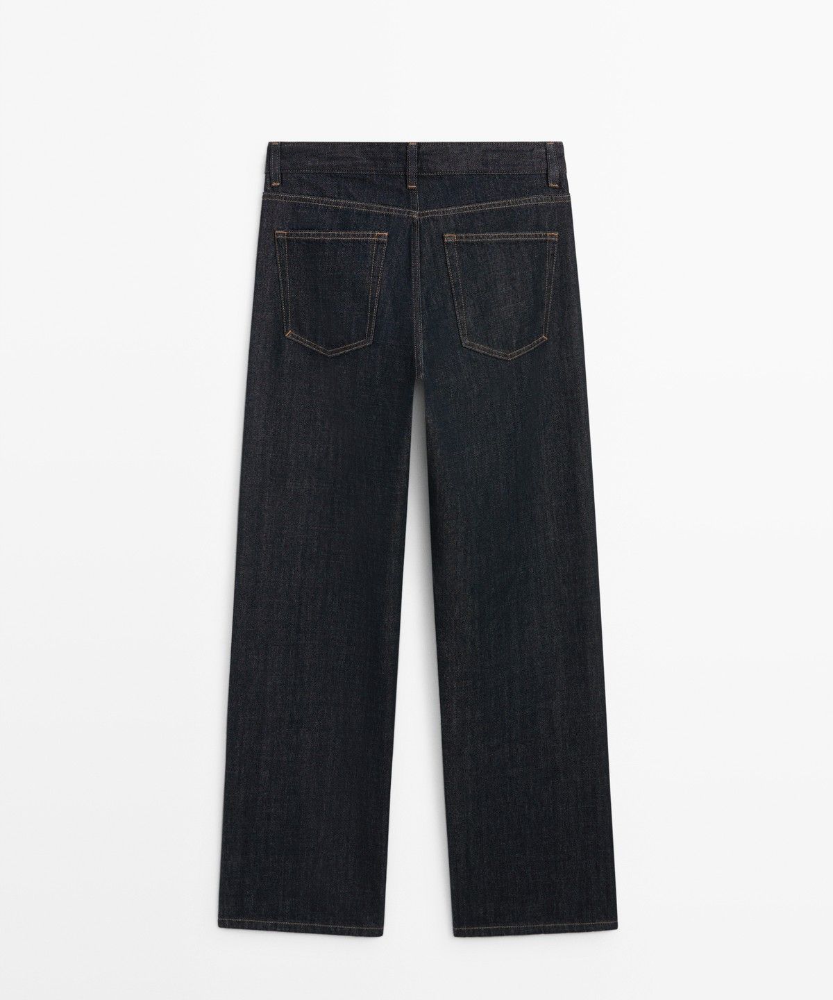마시모두띠(MASSIMO DUTTI) 미드라이즈 와이드 레그 진