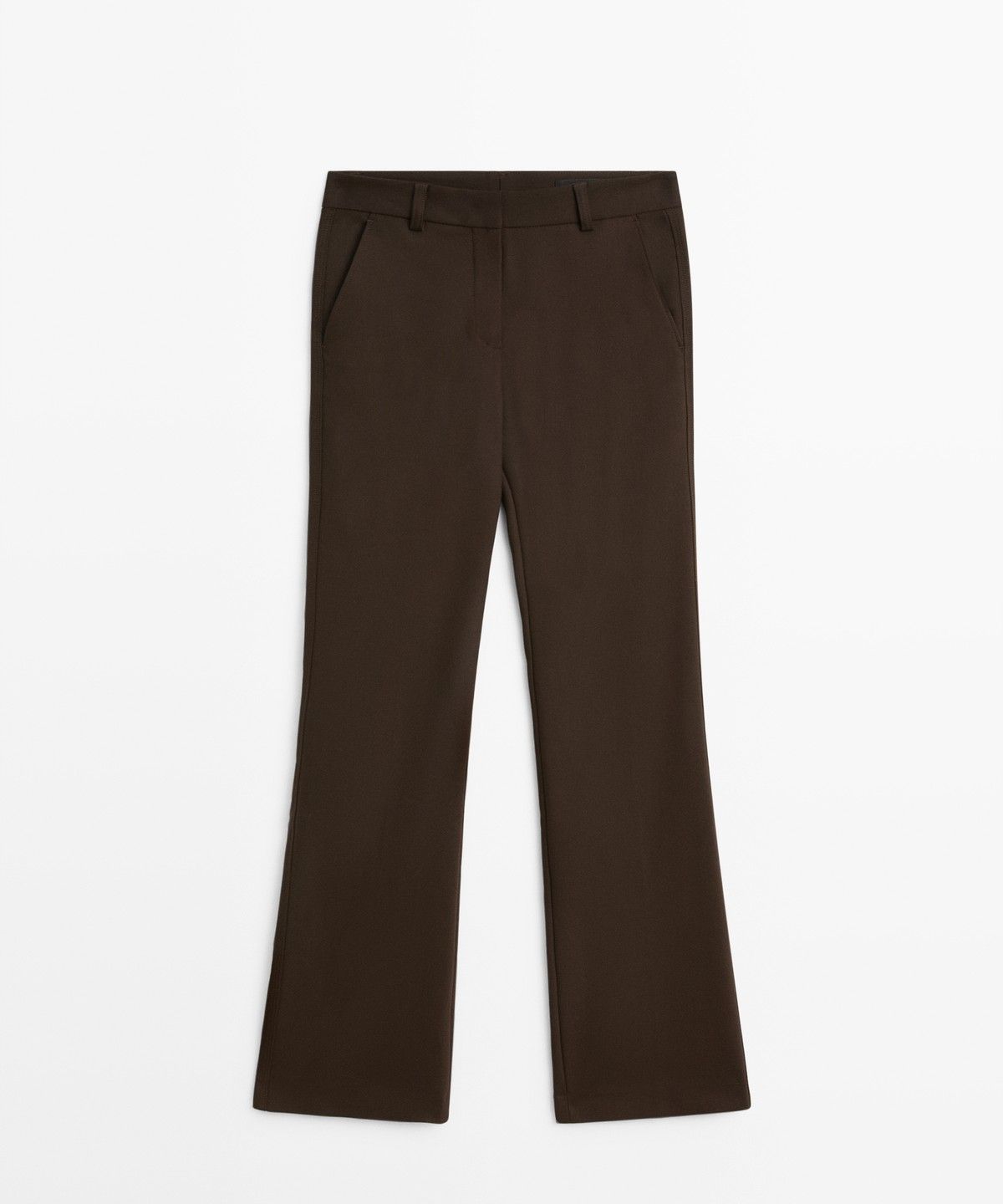 마시모두띠(MASSIMO DUTTI) 테크니컬 플레어 핏 팬츠