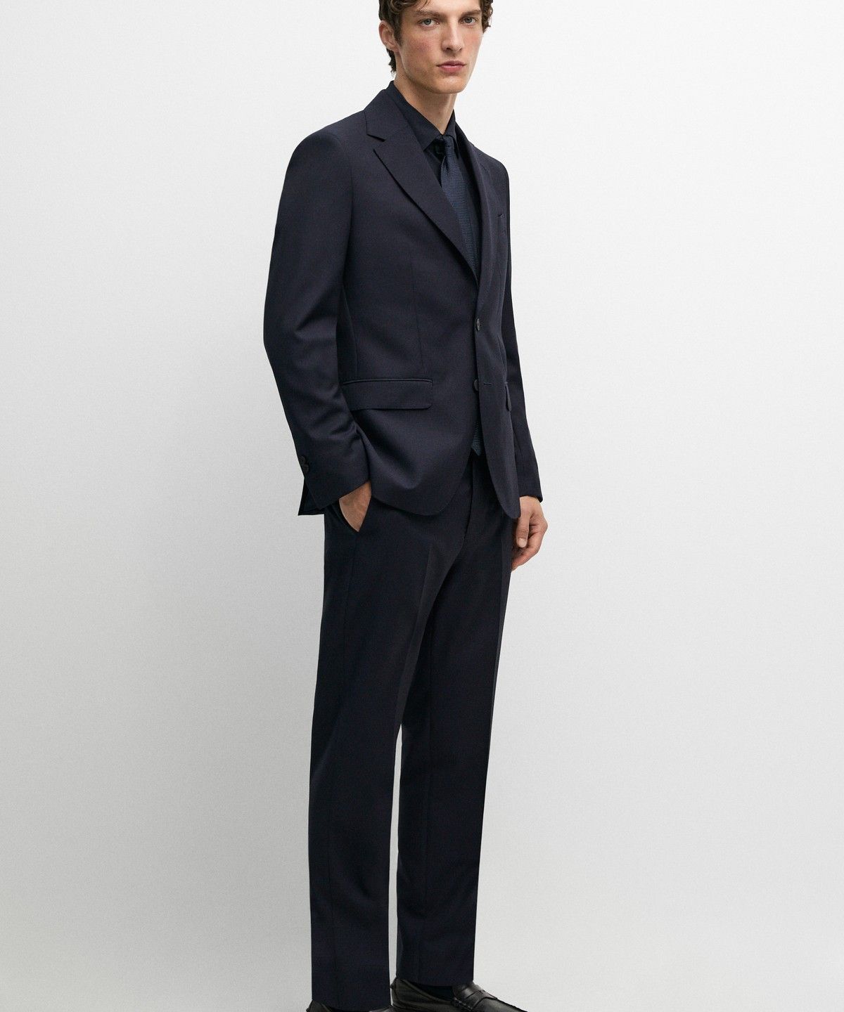 마시모두띠(MASSIMO DUTTI) 구조적인 수트 블레이저