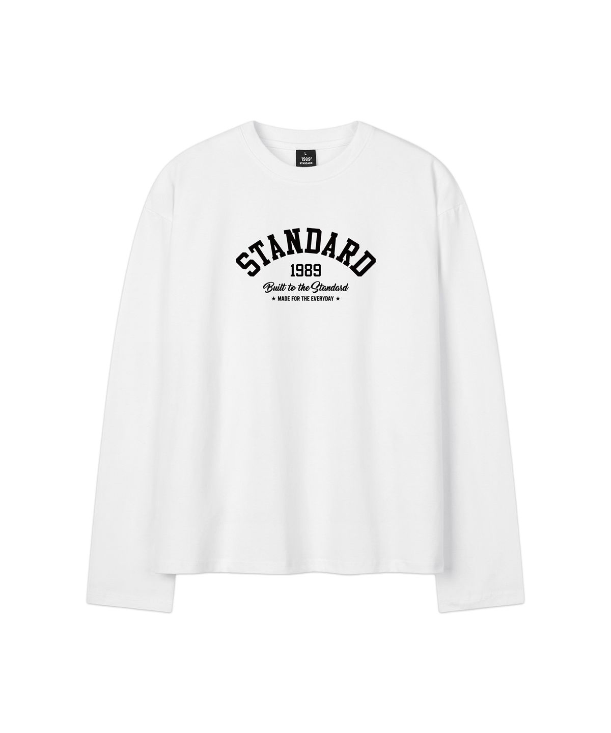 1989스탠다드(1989STANDARD) BUILT STANDARD 크롭 롱 슬리브(SKLSTD-0256)
