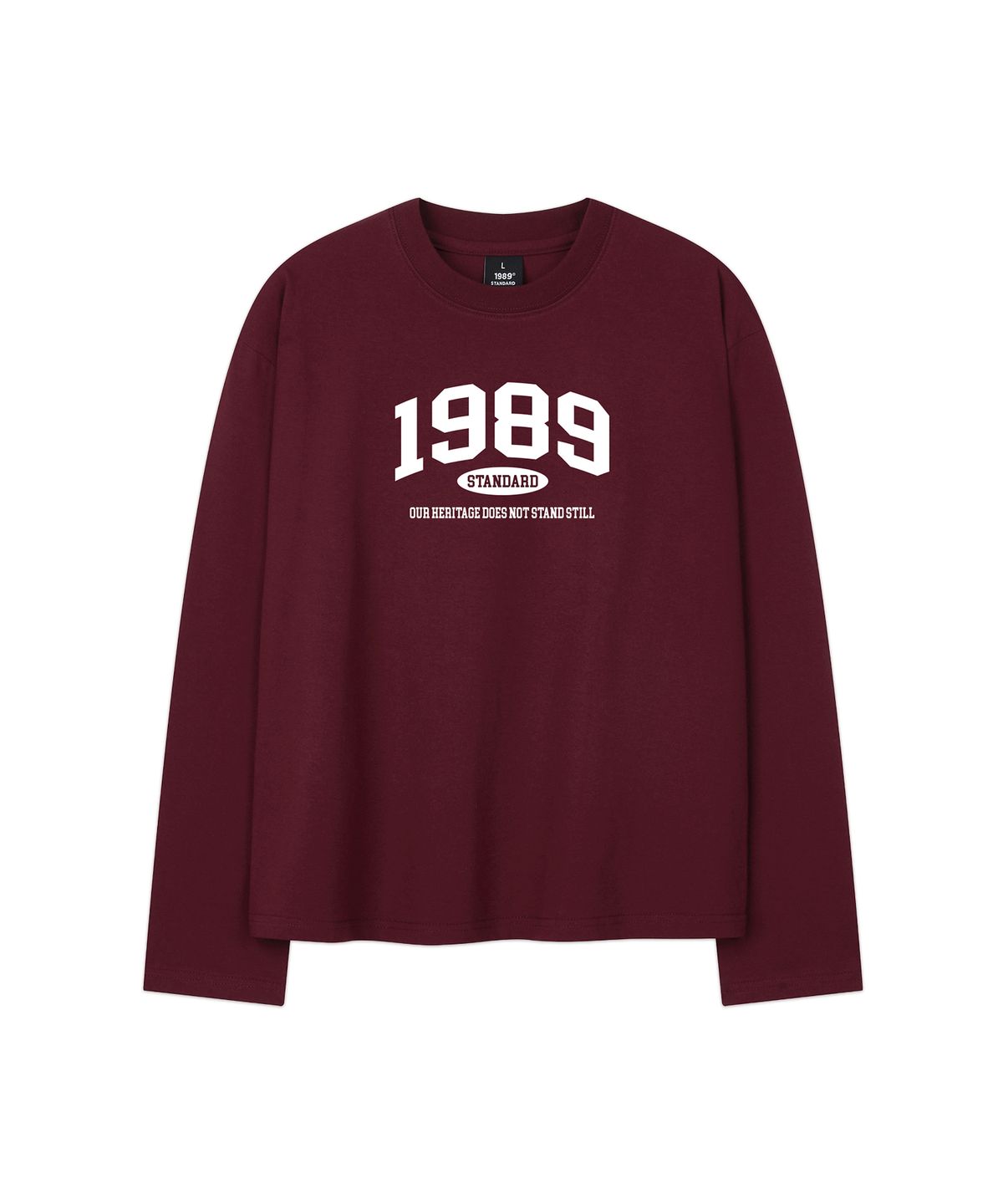 1989스탠다드(1989STANDARD) OUR 1989 크롭 롱 슬리브 (SKLSTD-0004)