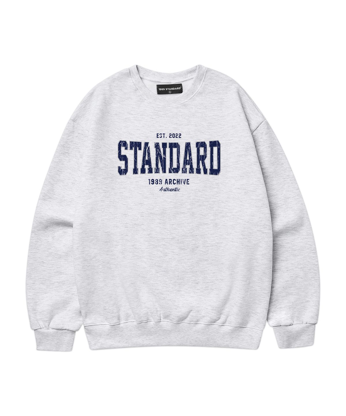 1989스탠다드(1989STANDARD) CRACK STANDARD 맨투맨 (STMSTD-0257)