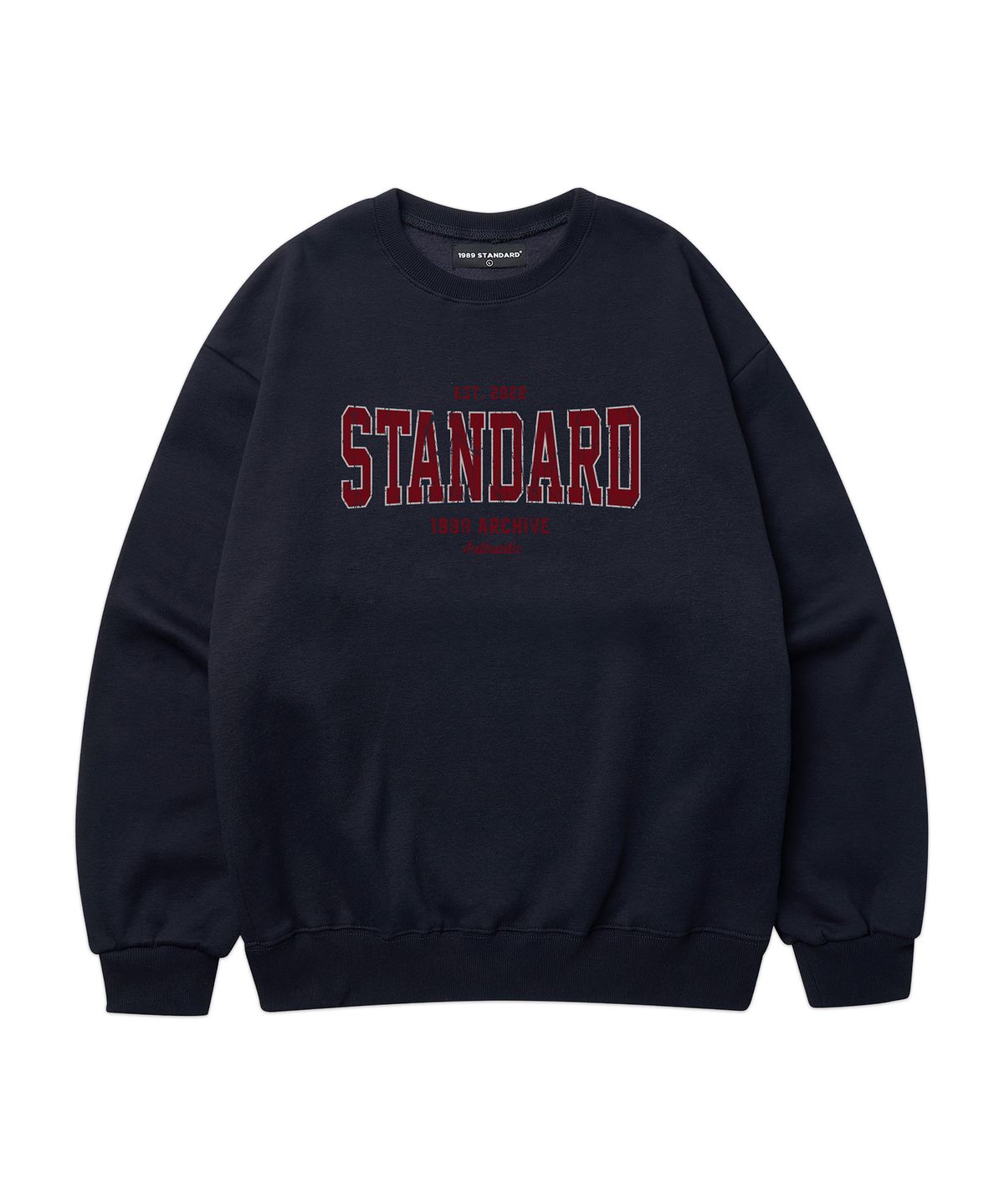 1989스탠다드(1989STANDARD) CRACK STANDARD 맨투맨 (STMSTD-0257)