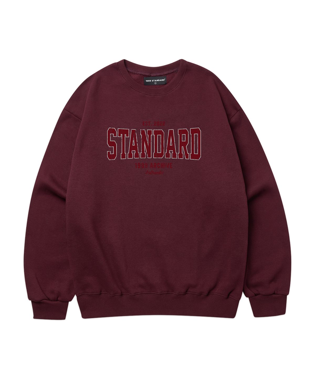 1989스탠다드(1989STANDARD) CRACK STANDARD 맨투맨 (STMSTD-0257)