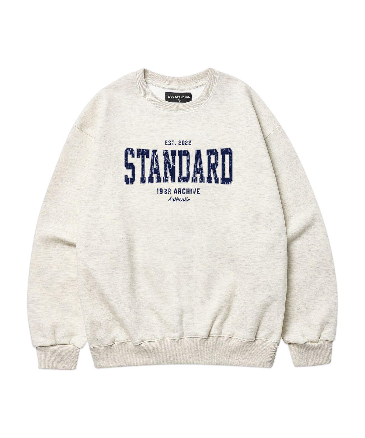 1989스탠다드(1989STANDARD) CRACK STANDARD 맨투맨 (STMSTD-0257)
