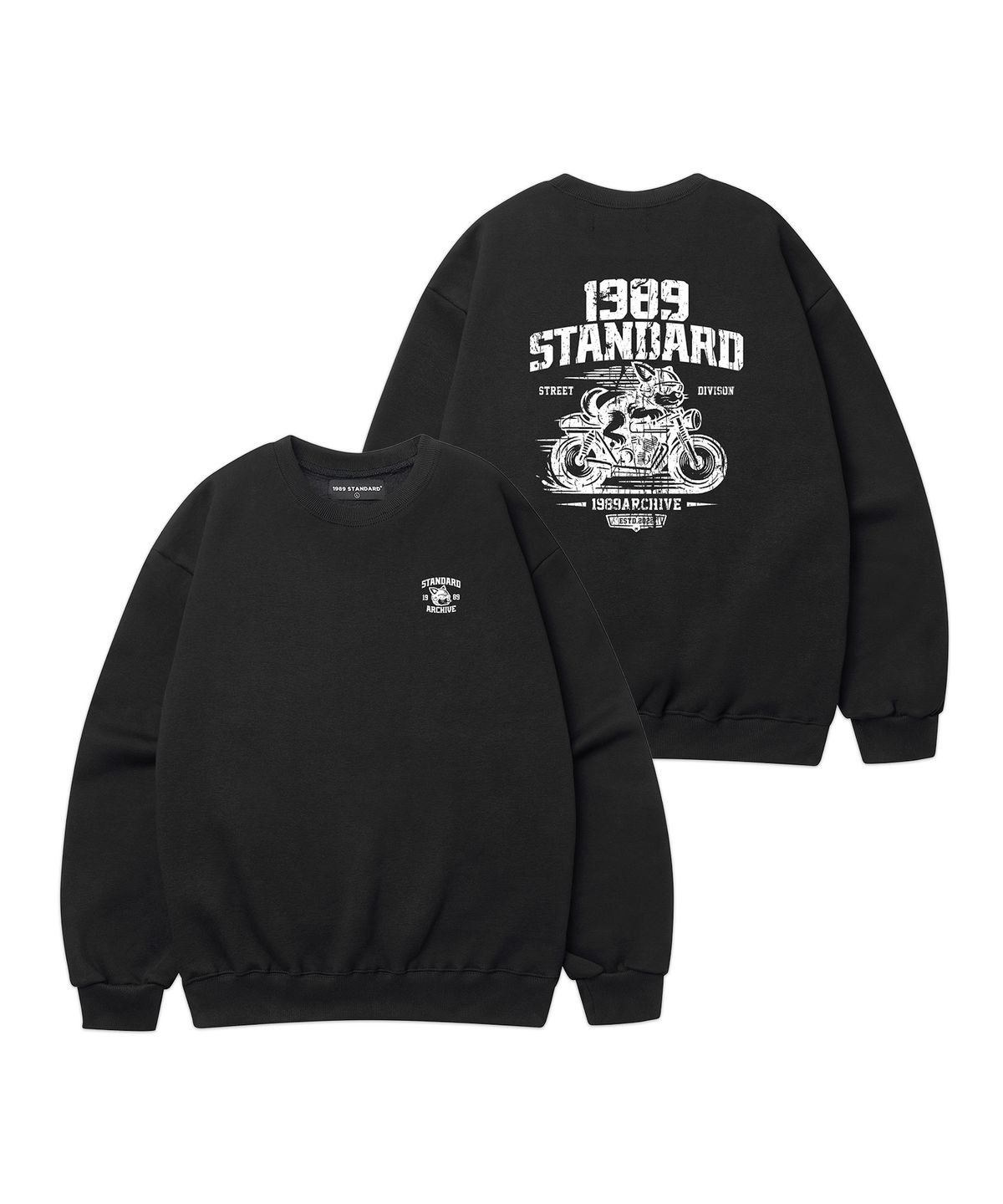 1989스탠다드(1989STANDARD) RIDING DOG 1989 맨투맨 (STMSTD-0261)
