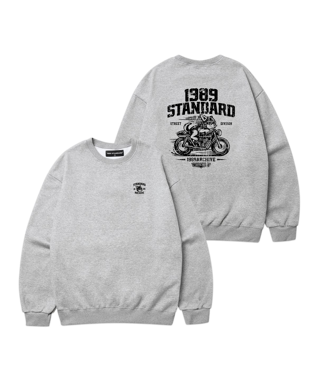 1989스탠다드(1989STANDARD) RIDING DOG 1989 맨투맨 (STMSTD-0261)
