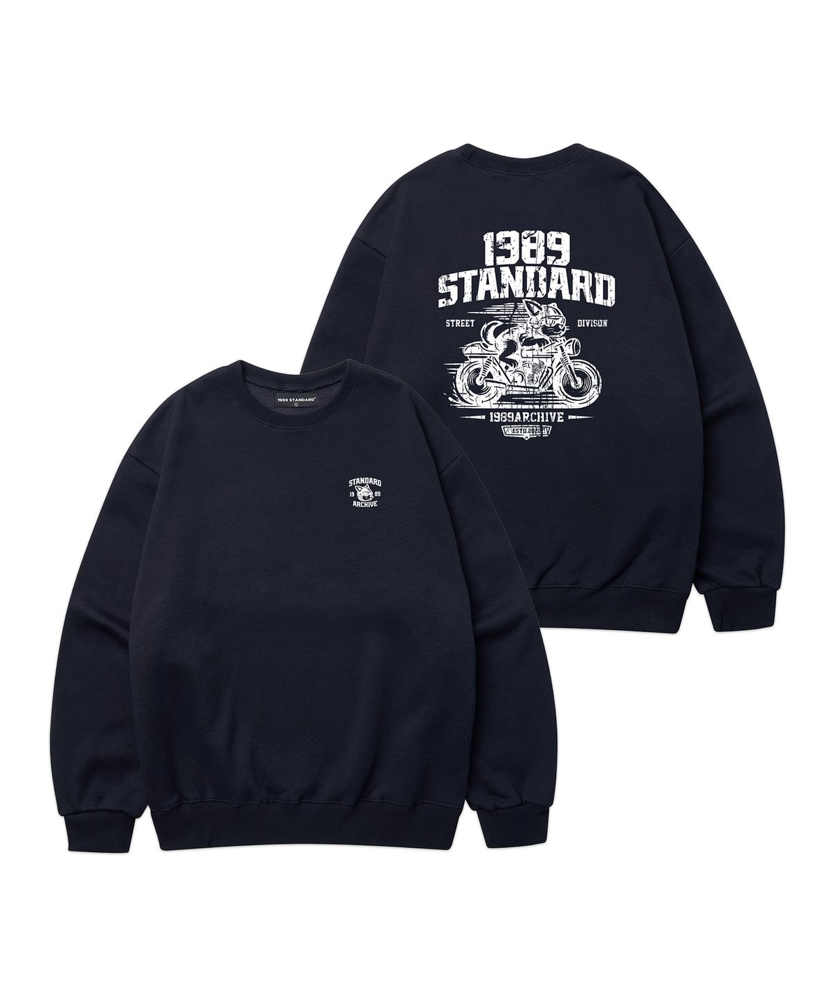 1989스탠다드(1989STANDARD) RIDING DOG 1989 맨투맨 (STMSTD-0261)
