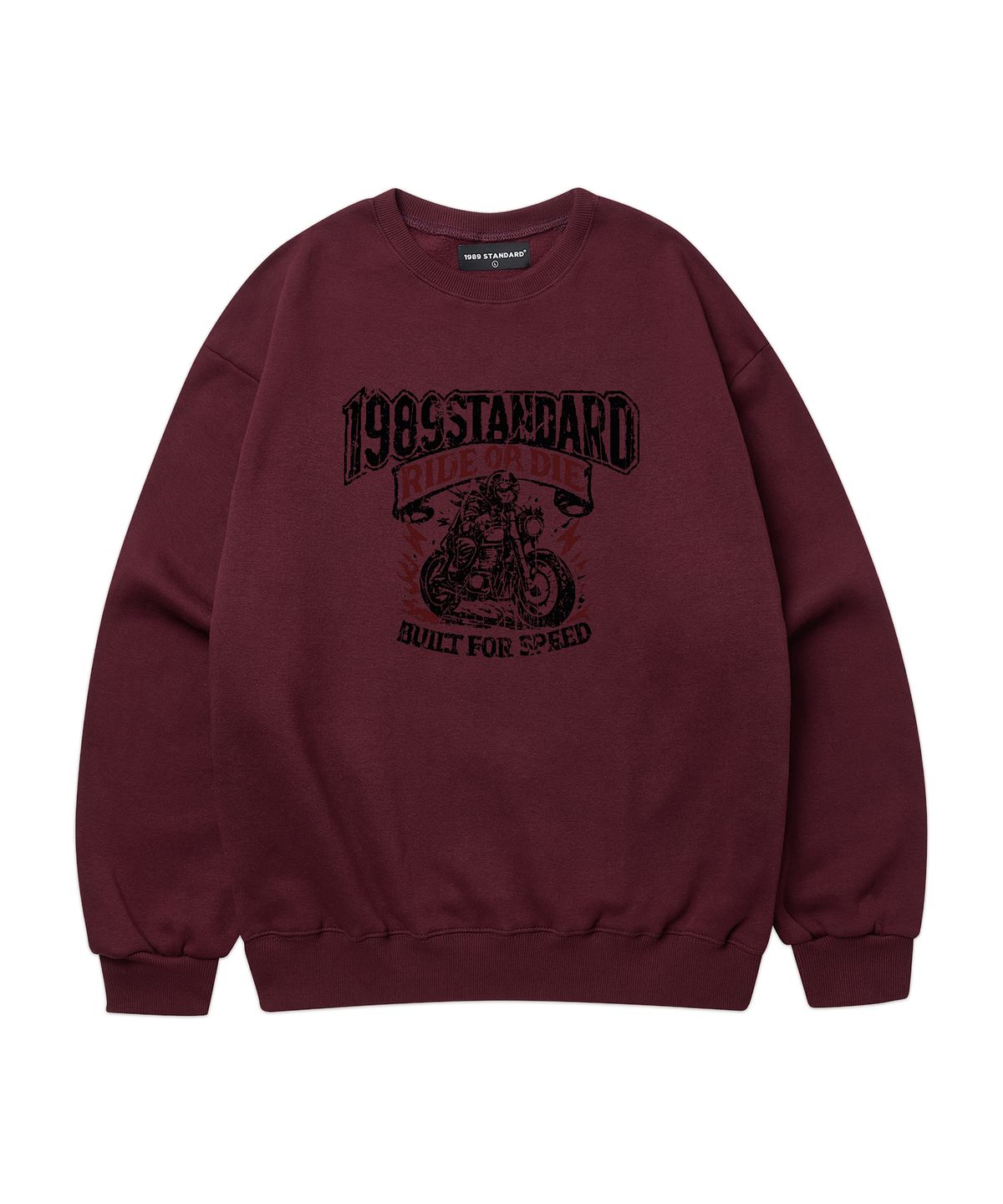 1989스탠다드(1989STANDARD) RIDER 1989 맨투맨 (STMSTD-0262)