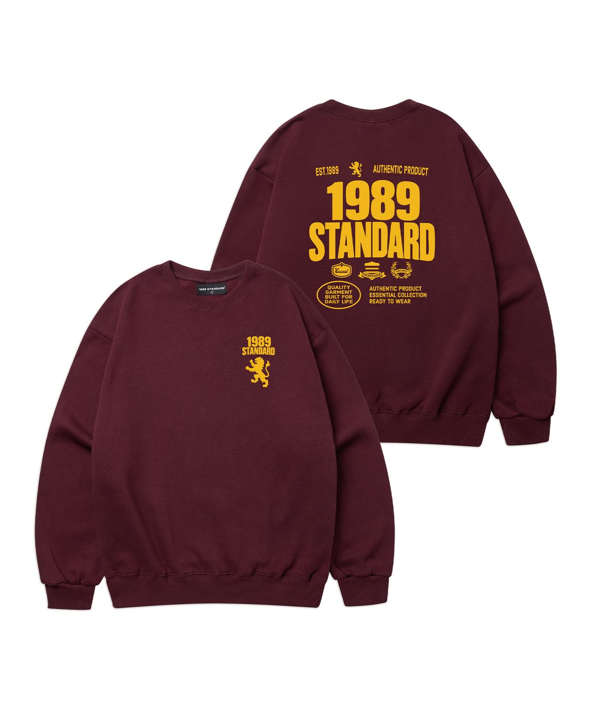 1989스탠다드(1989STANDARD) 1989 COLLECTION 맨투맨 (STMSTD-0275)