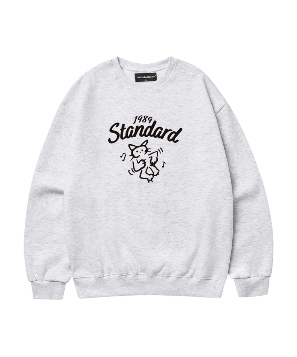 1989스탠다드(1989STANDARD) HAPPY CAT 맨투맨 (STMSTD-0267)