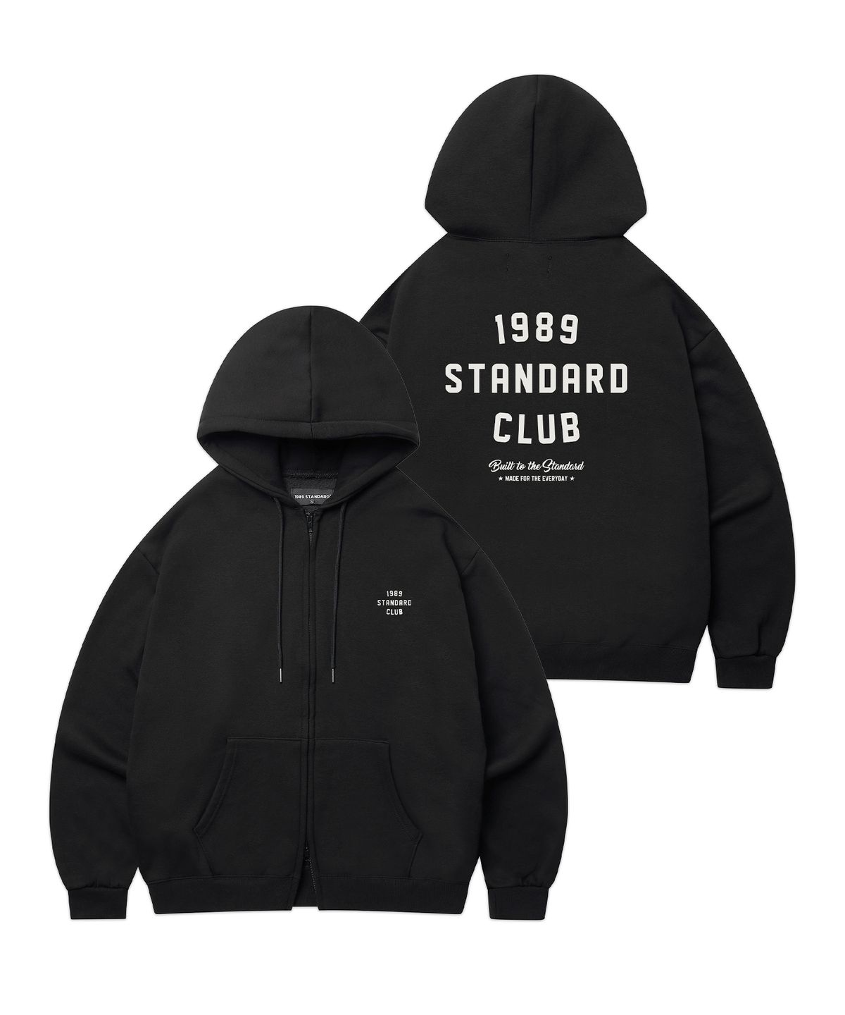 1989스탠다드(1989STANDARD) 1989 CLUB 후드 집업 (STJSTD-0272)