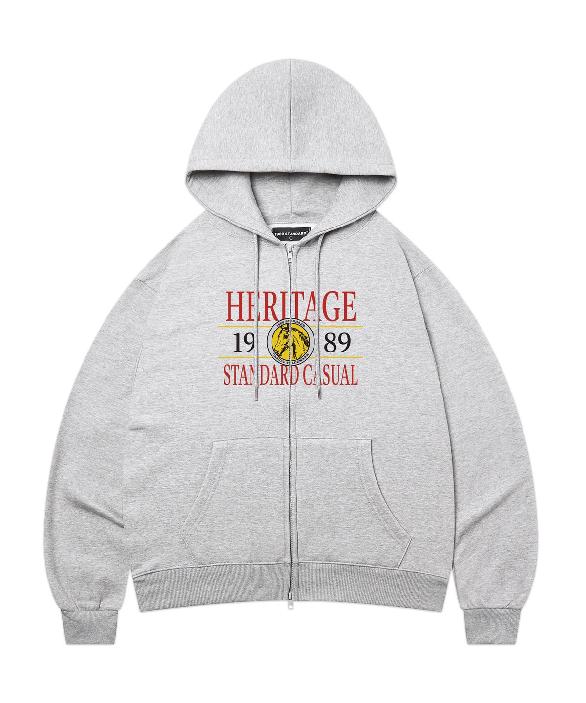 1989스탠다드(1989STANDARD) CASUAL HERITAGE 크롭 후드집업 (SCJSTD-0266)