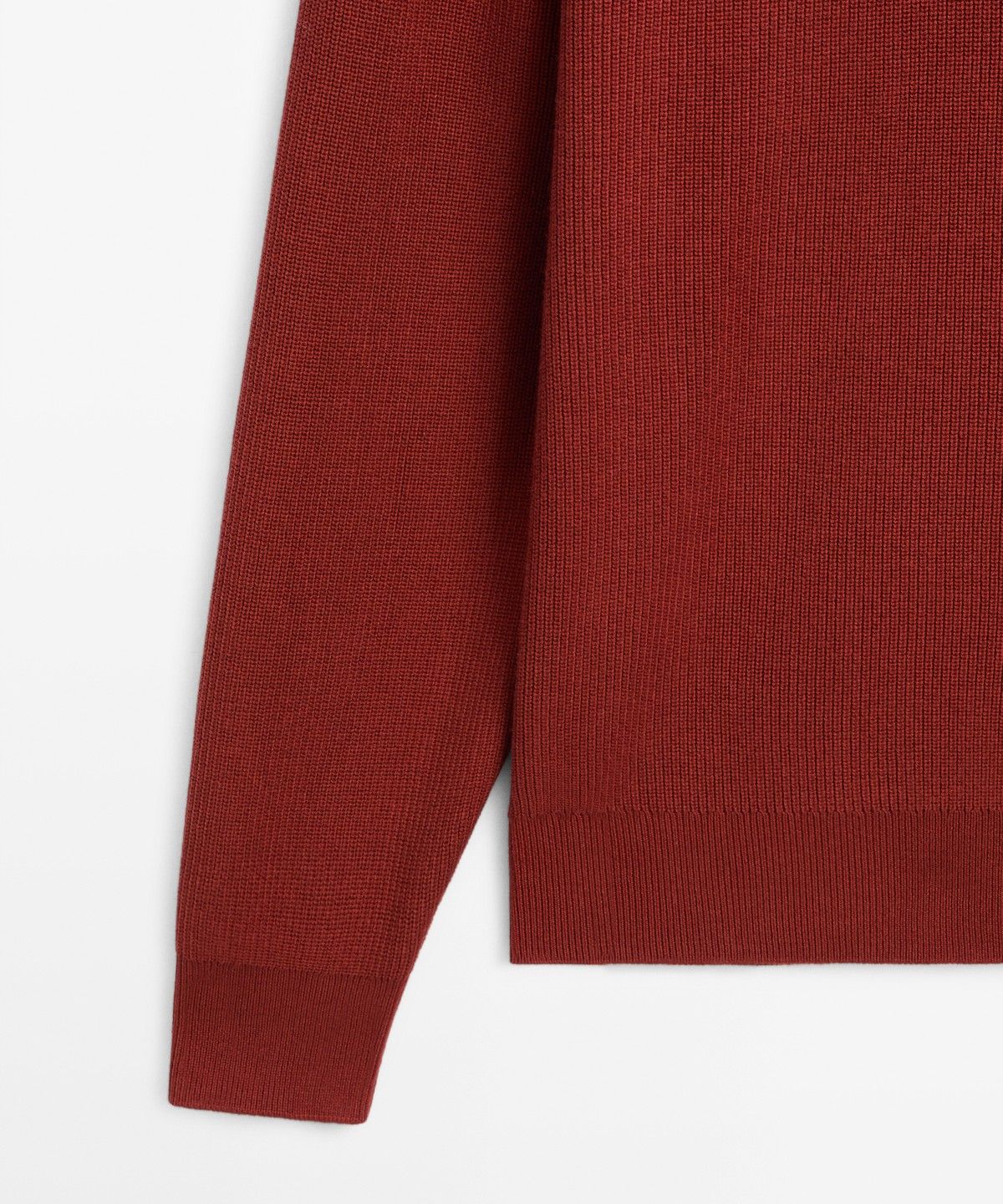 마시모두띠(MASSIMO DUTTI) 라운드넥 니트 스웨터