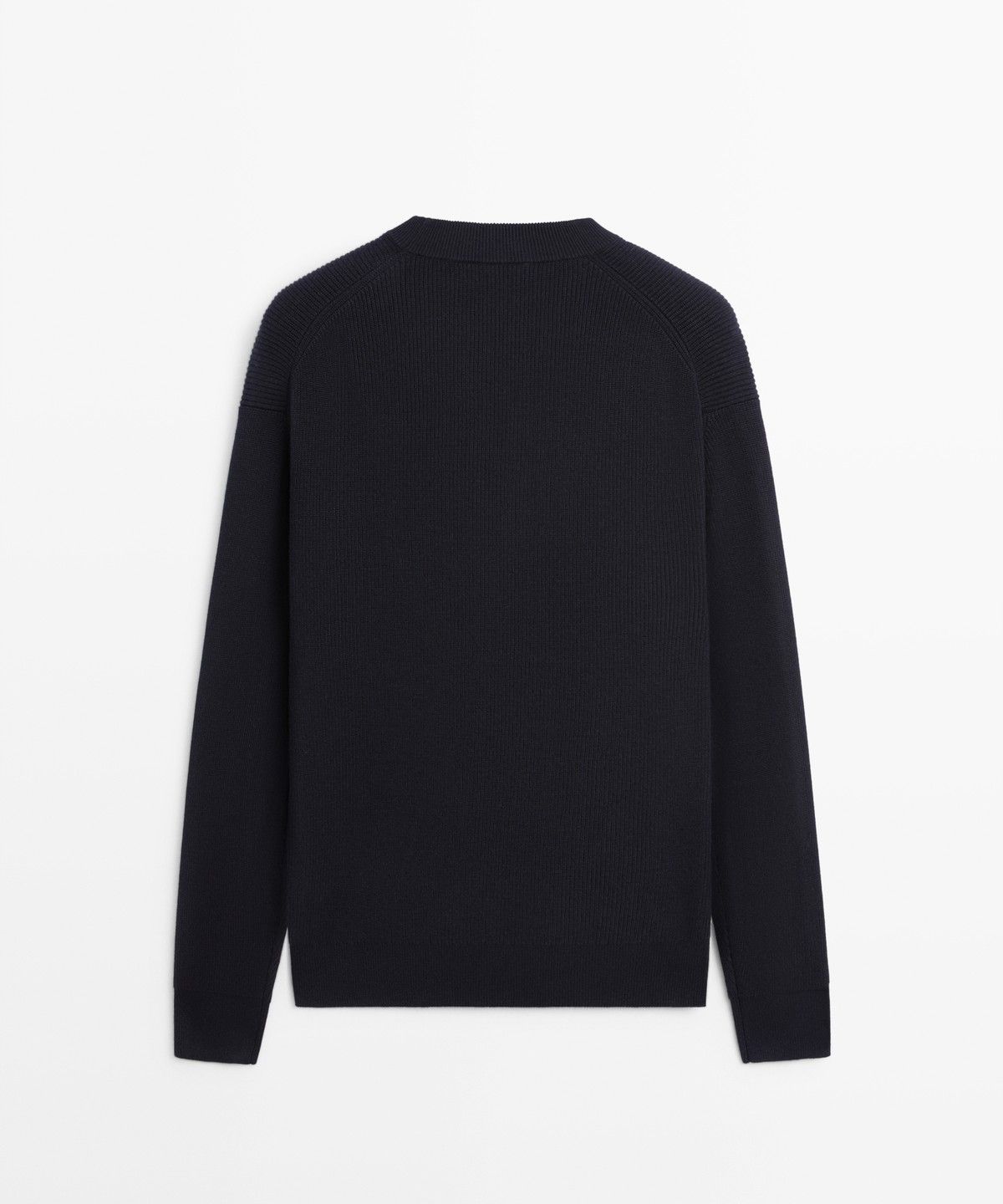 마시모두띠(MASSIMO DUTTI) 라운드넥 니트 스웨터