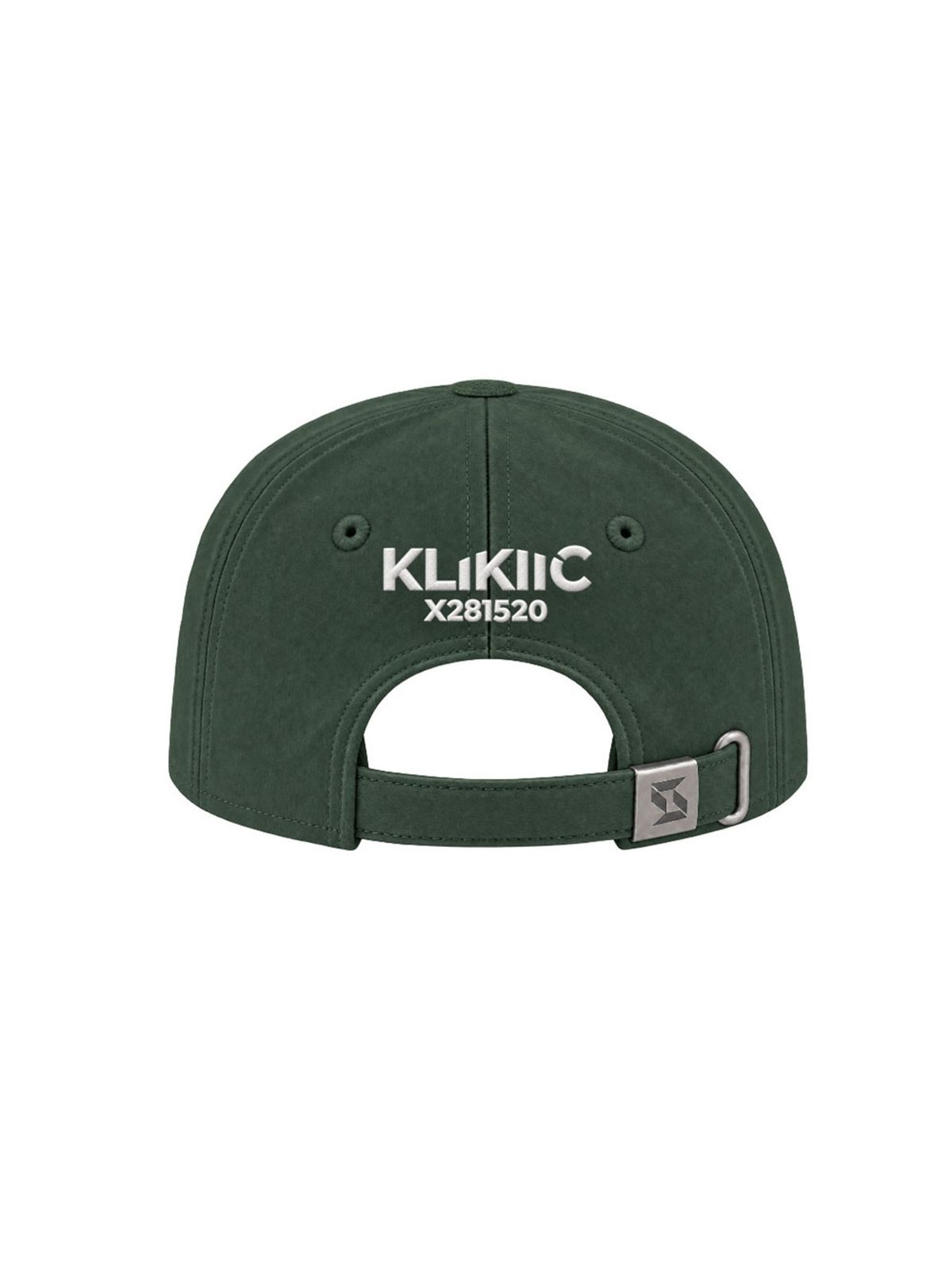 클리킥(KLIKIIC) 스냅백 힙팜 라인 네이비&그린 HHSC-NGW