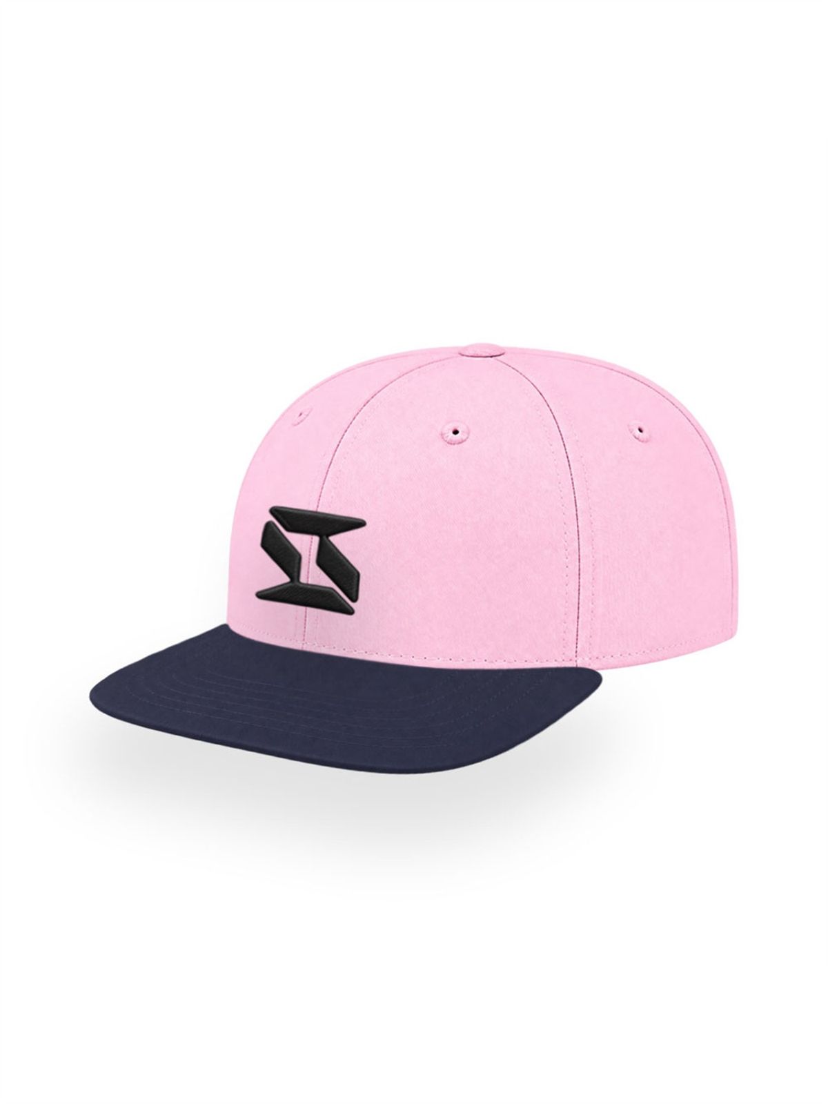 클리킥(KLIKIIC) 스냅백 힙팜 라인 네이비&핑크 HHSC-NPB