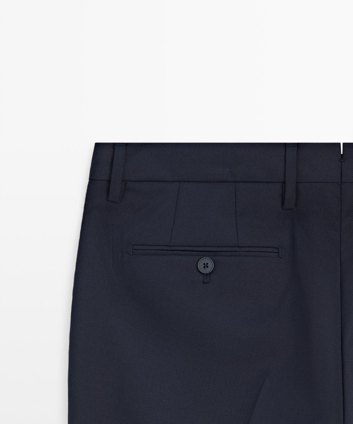 마시모두띠(MASSIMO DUTTI) 텍스처드 수트 팬츠