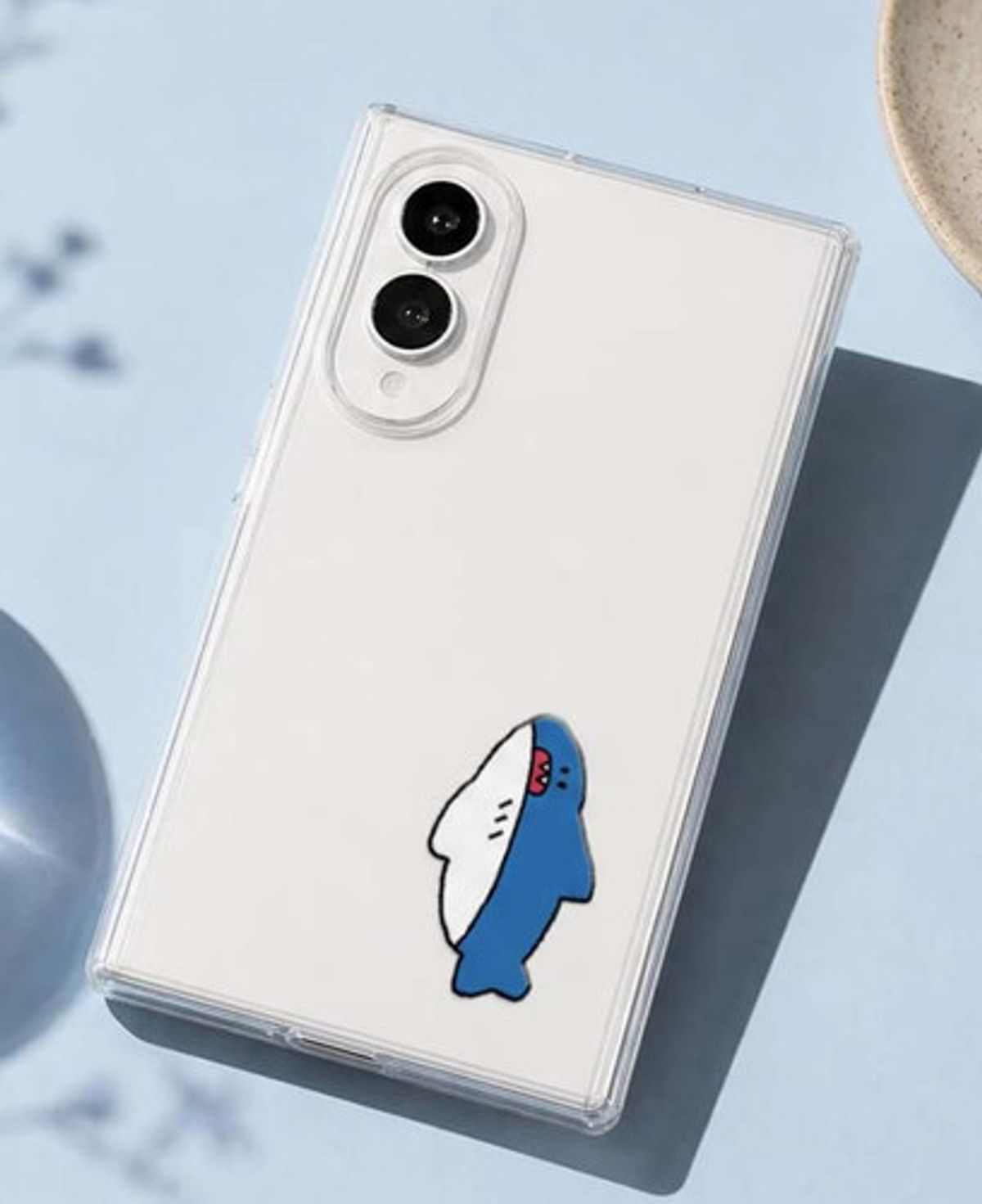 이레케이스앤굿즈(IRECASEGOODS) 바다프렌즈 갤럭시 Z 폴드8 와이드 울트라 투명 하드케이스