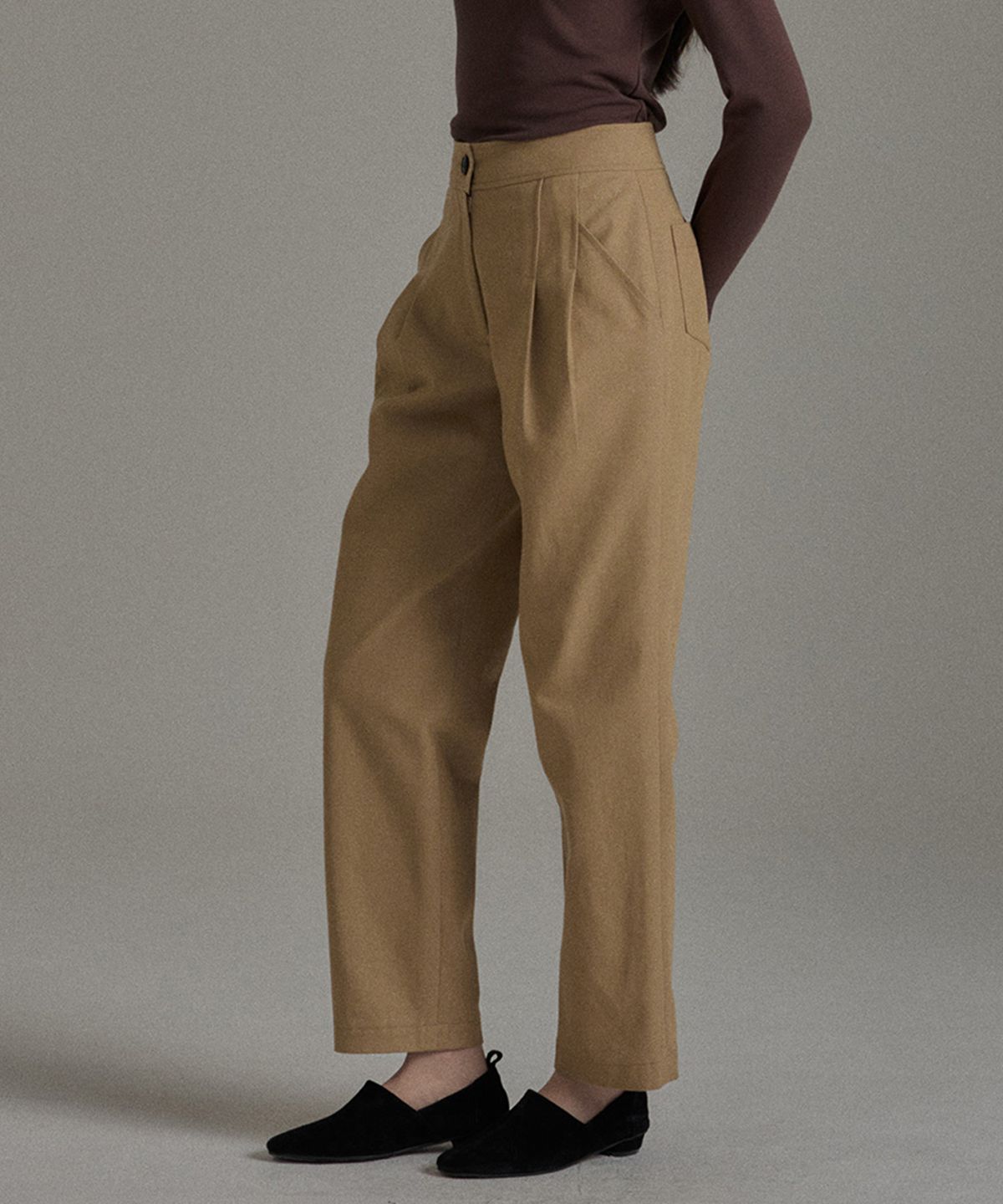 망고매니플리즈(MANGO MANY PLEASE) PALT COTTON PANTS