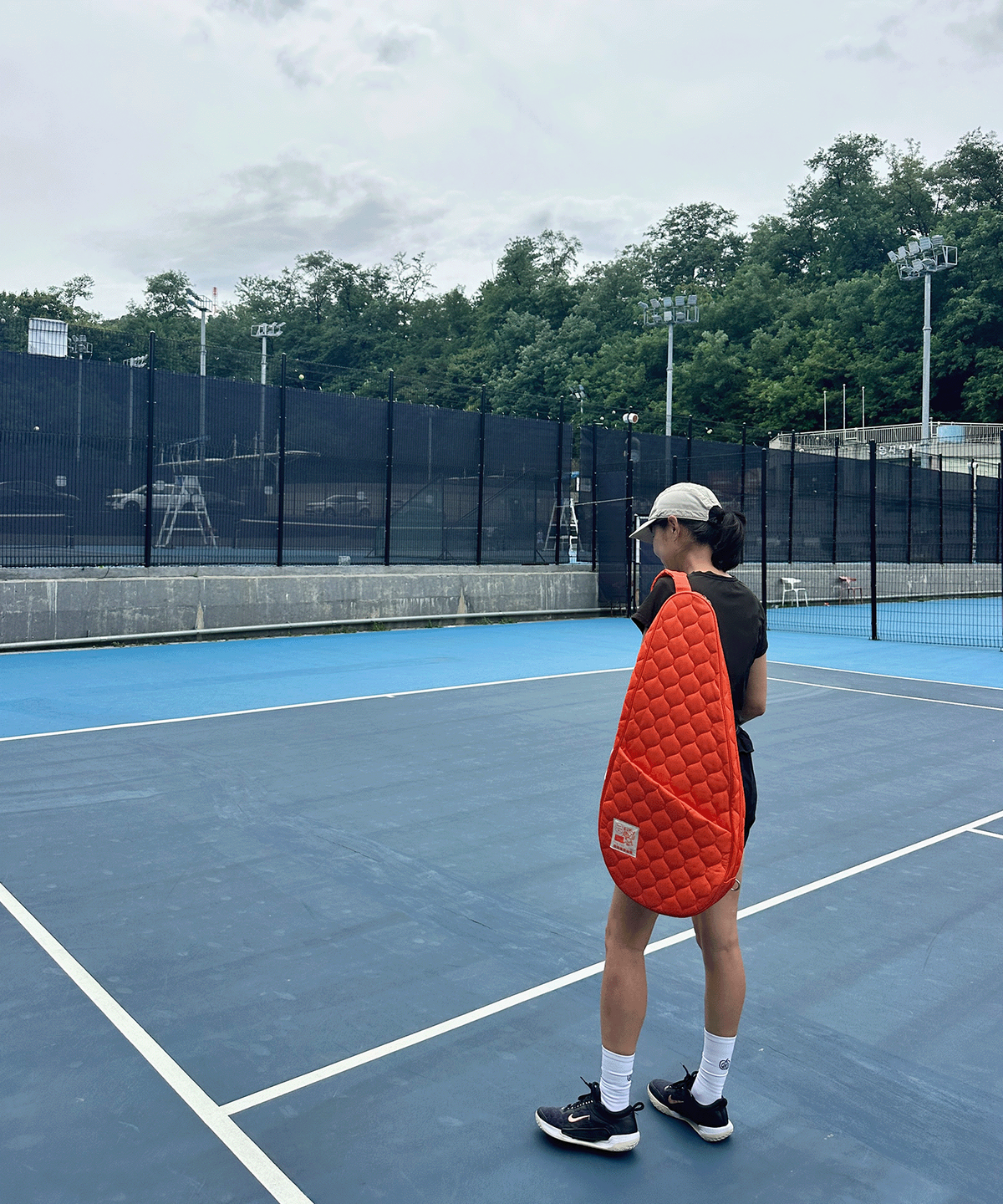 헤이쥬드(HEYJUD) Play Court Bag 플레이 코트 백 (Radal Orange)