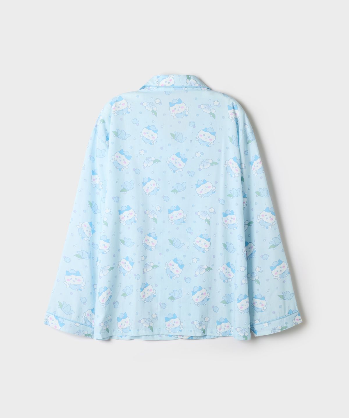 스파오(SPAO) [먼작귀] 긴팔 파자마(Blue)_SPPPG49U05
