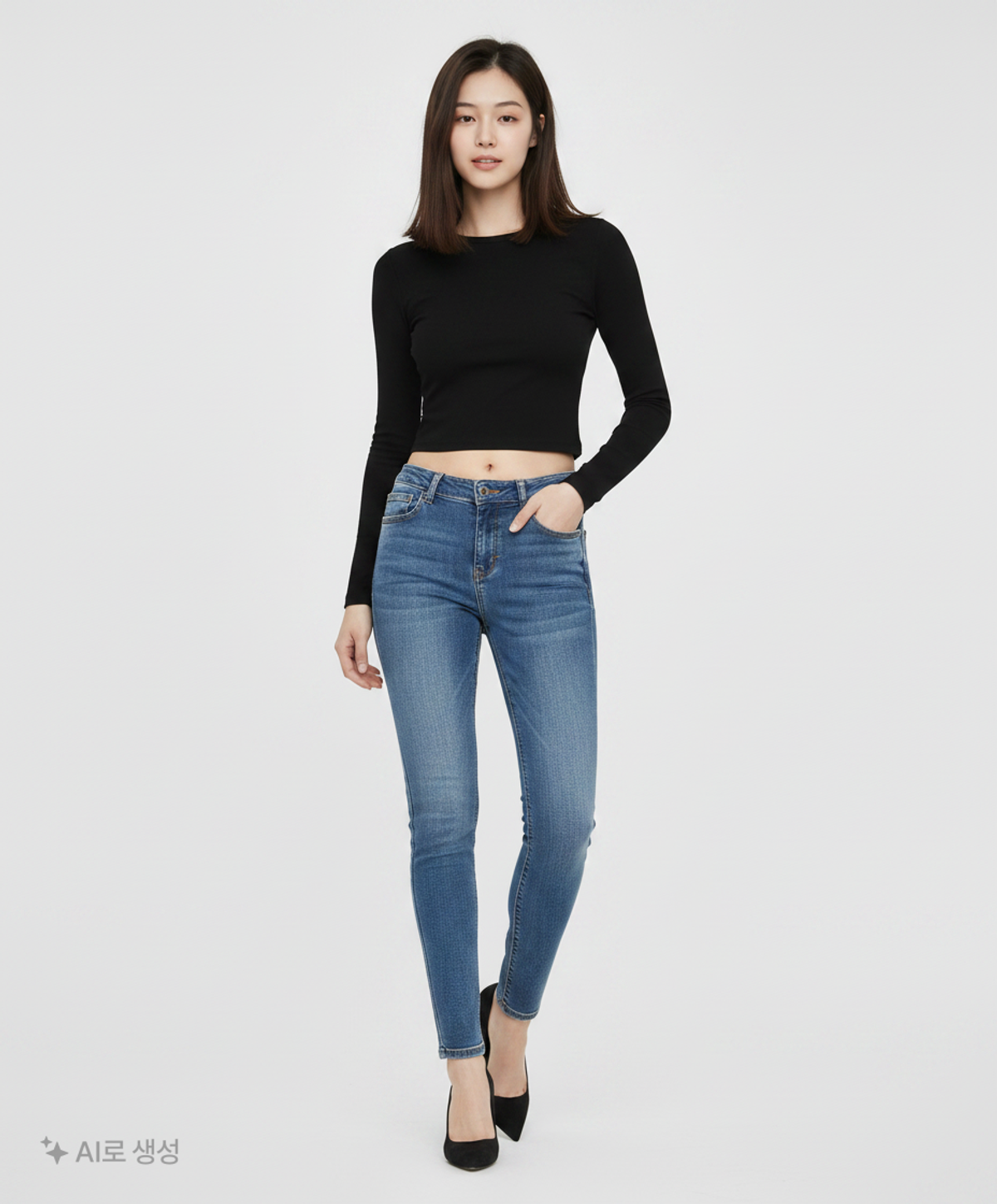 시에로(SIERO) 청/데님 팬츠 0(26)