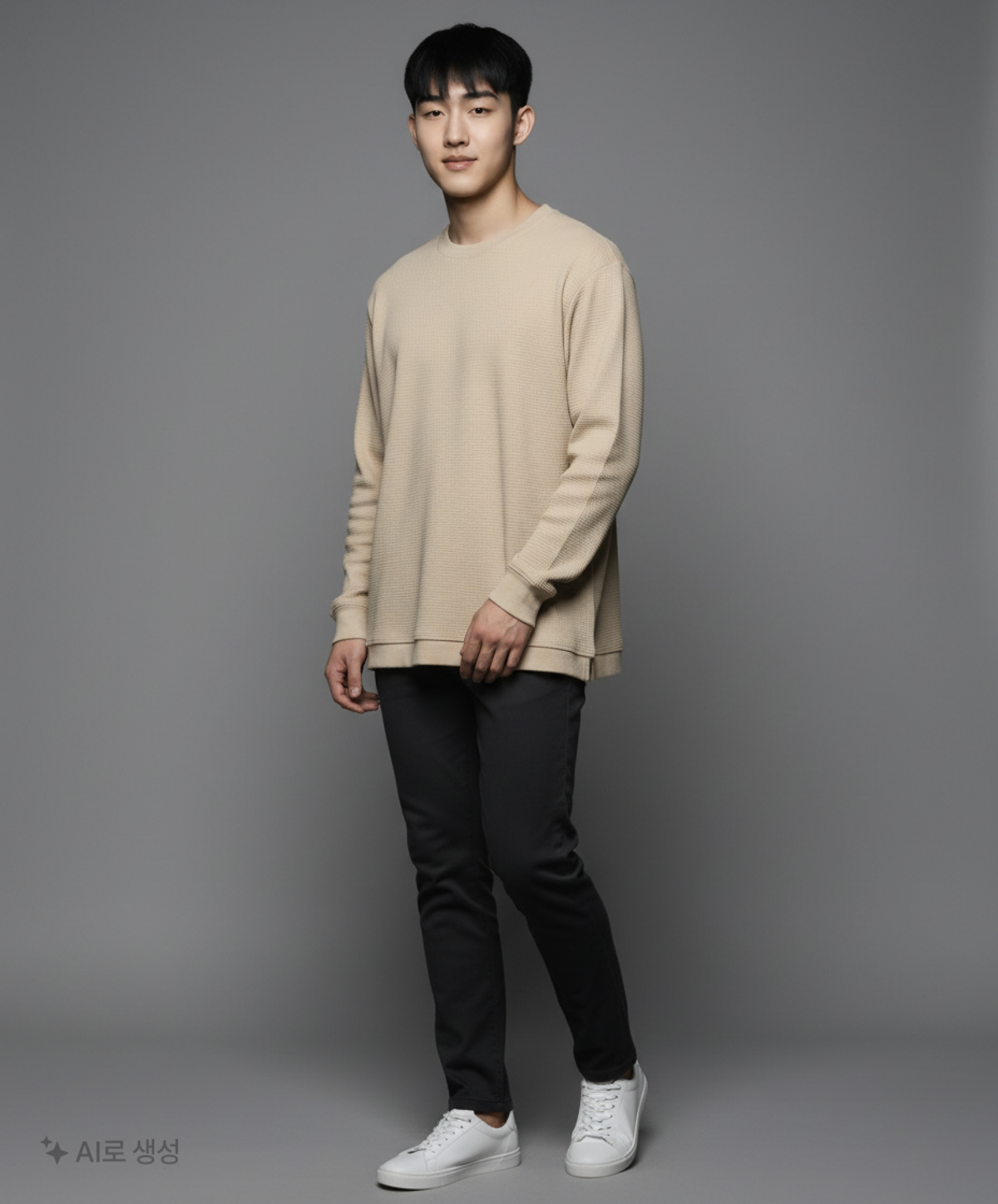 더니트컴퍼니(THEKNITCOMPANY) 미니멀 세미오버 니트 XL