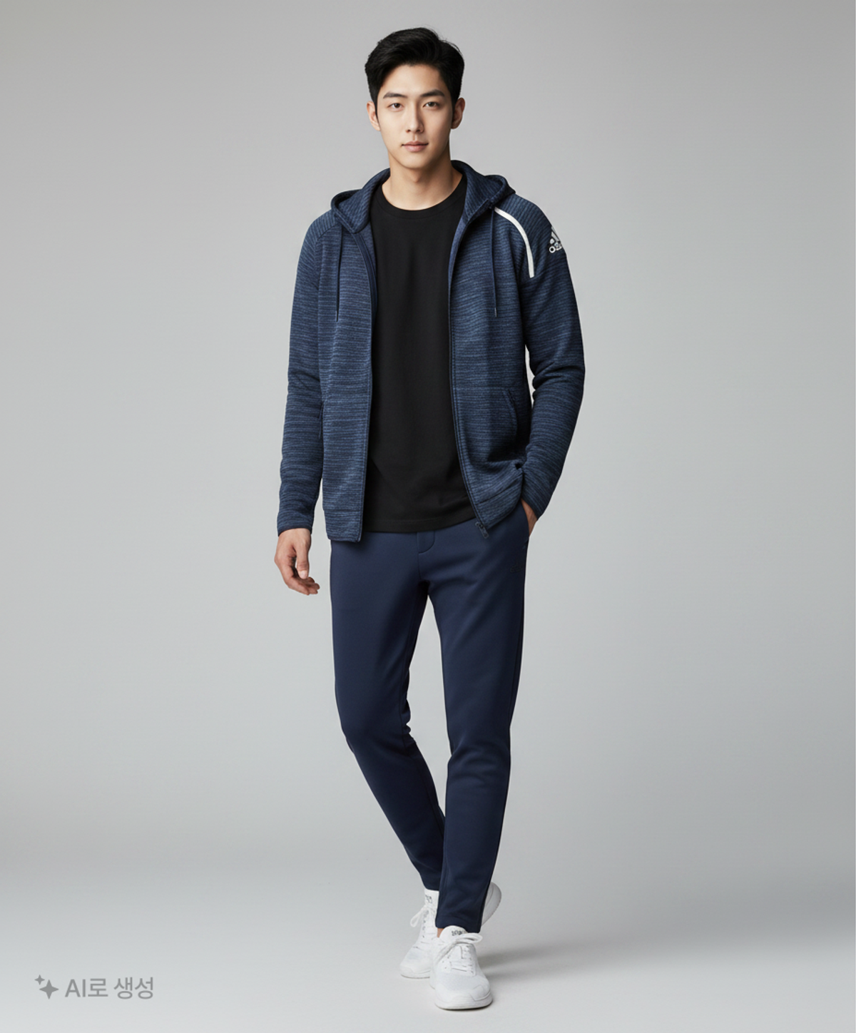 아디다스(ADIDAS) 후드 집업 L