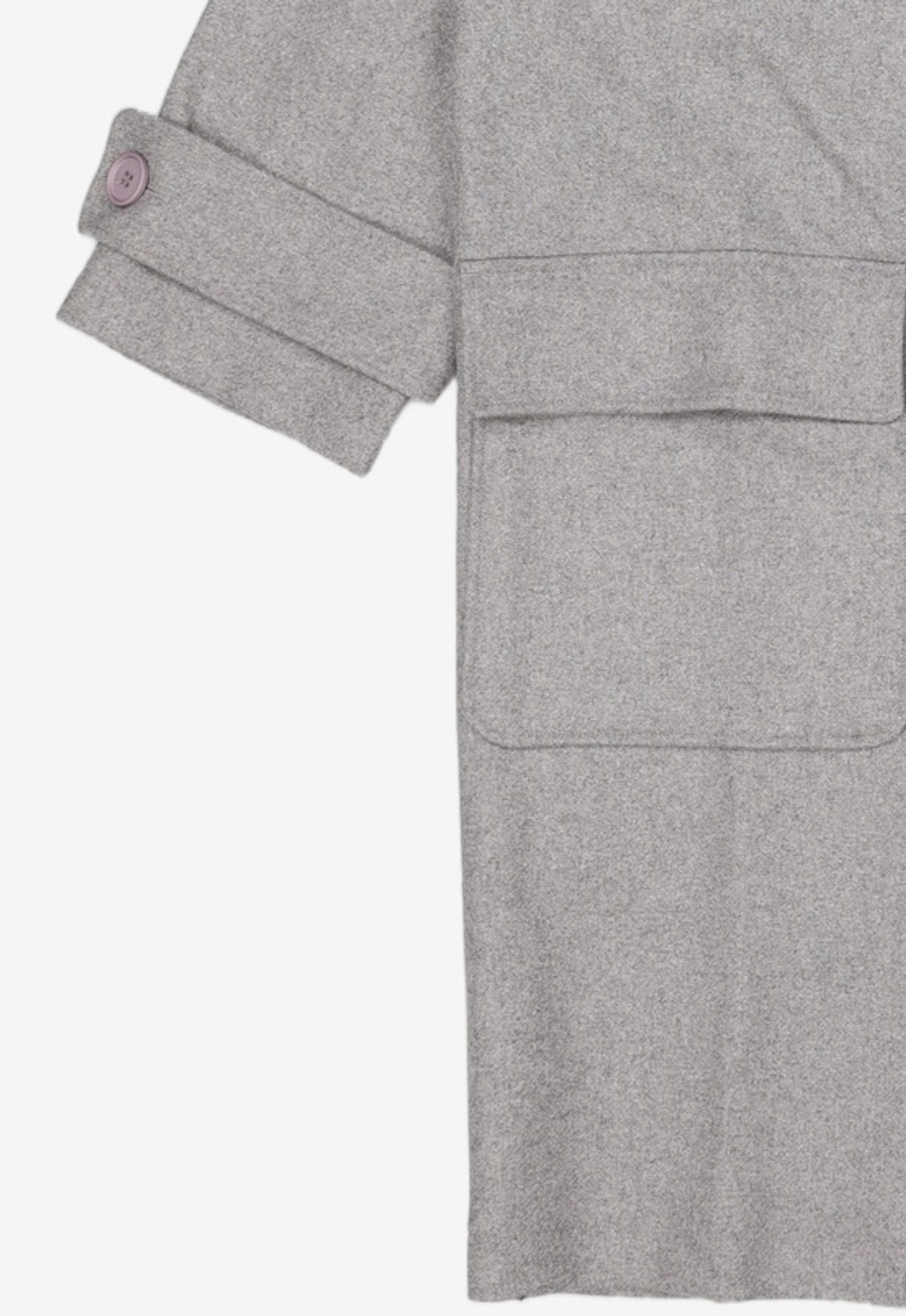 벌스데이수트(BIRTHDAYSUIT) LONG DUFFLE COAT (GREY) M