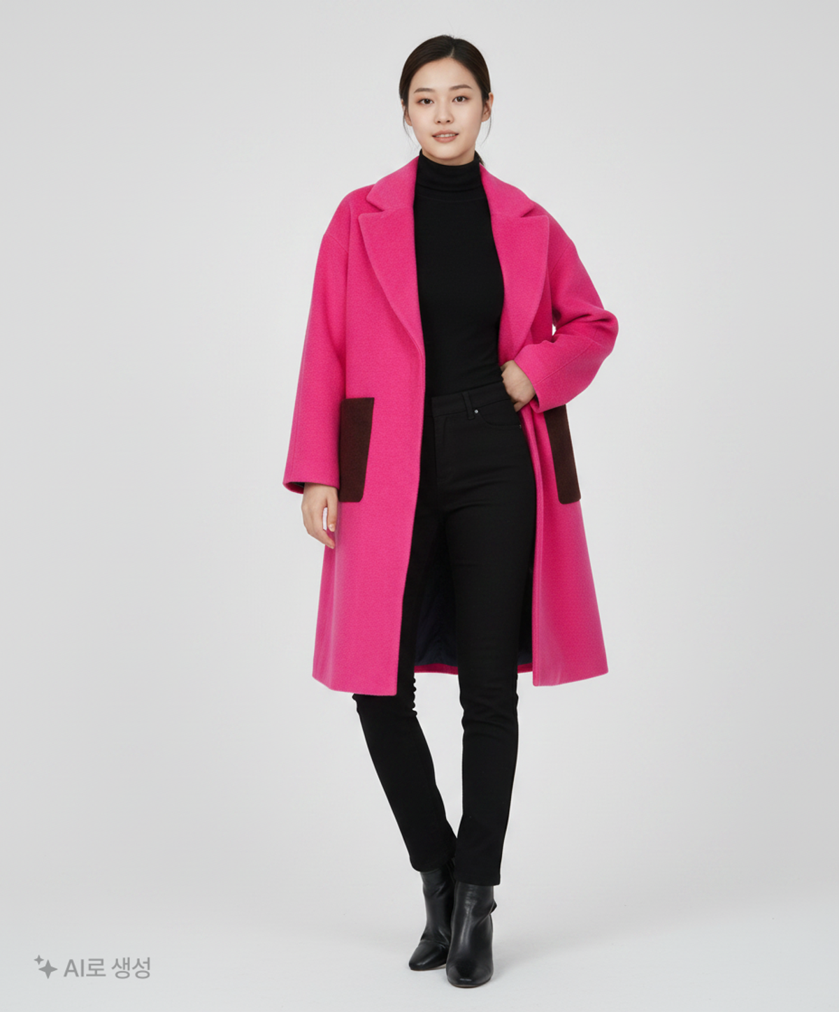 스타일 베네통(STILE BENETTON.) 겨울 기타 코트 42