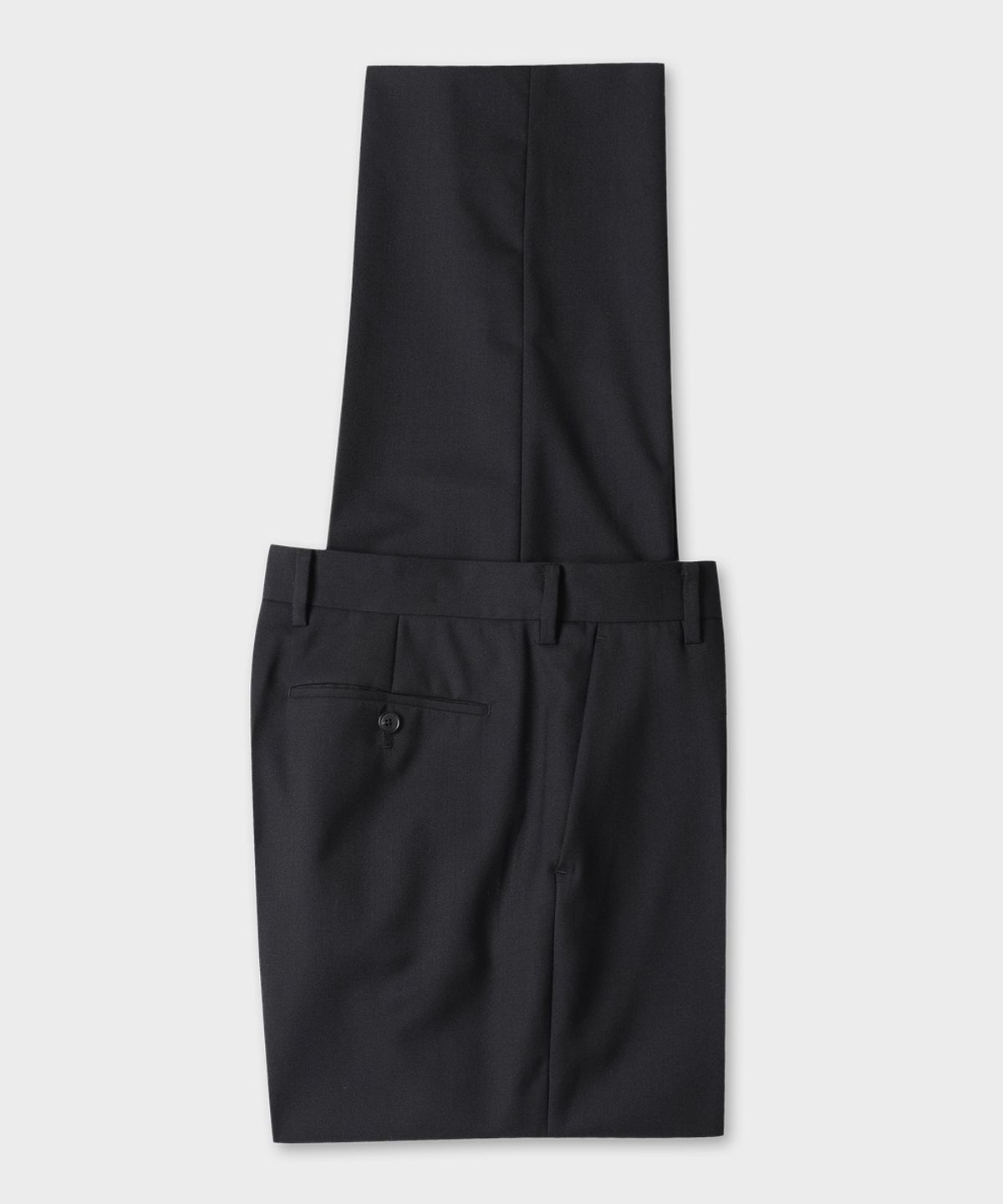 테일던(TAILDERN) Caine Wool Tailored Straight Trousers Black