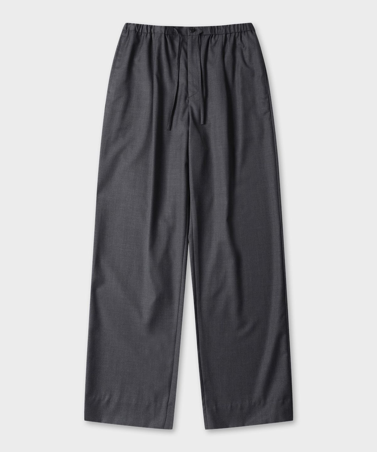 테일던(TAILDERN) Stefano Bending Wool Pants Charcoal