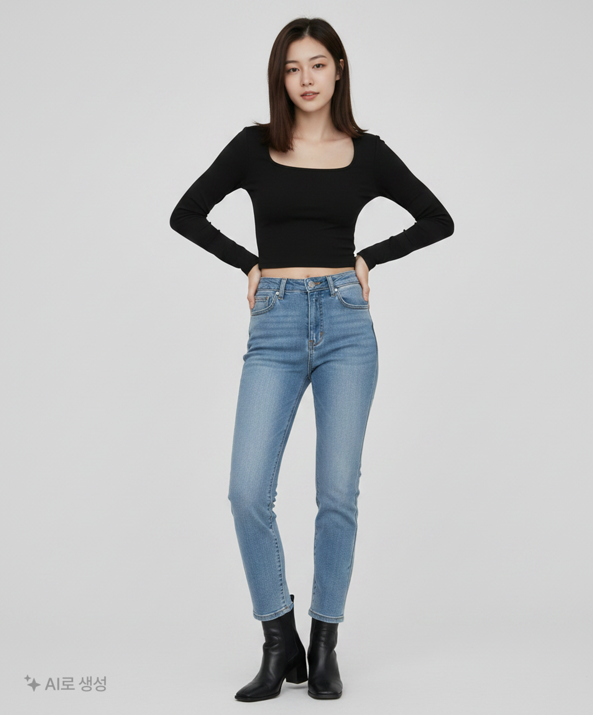 무신사 스탠다드(MUSINSA STANDARD) 긴소매 티셔츠 M