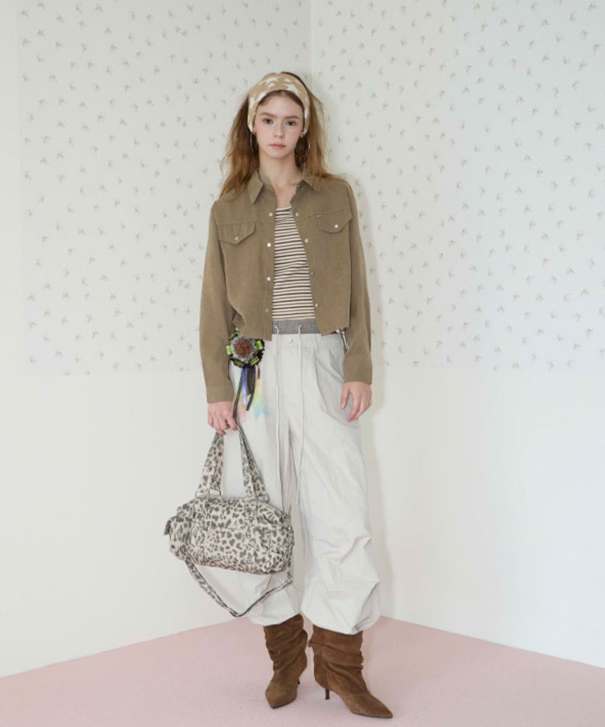 쿨키튼(KOOLKITTEN) Double Waist Utility Pants 2colors